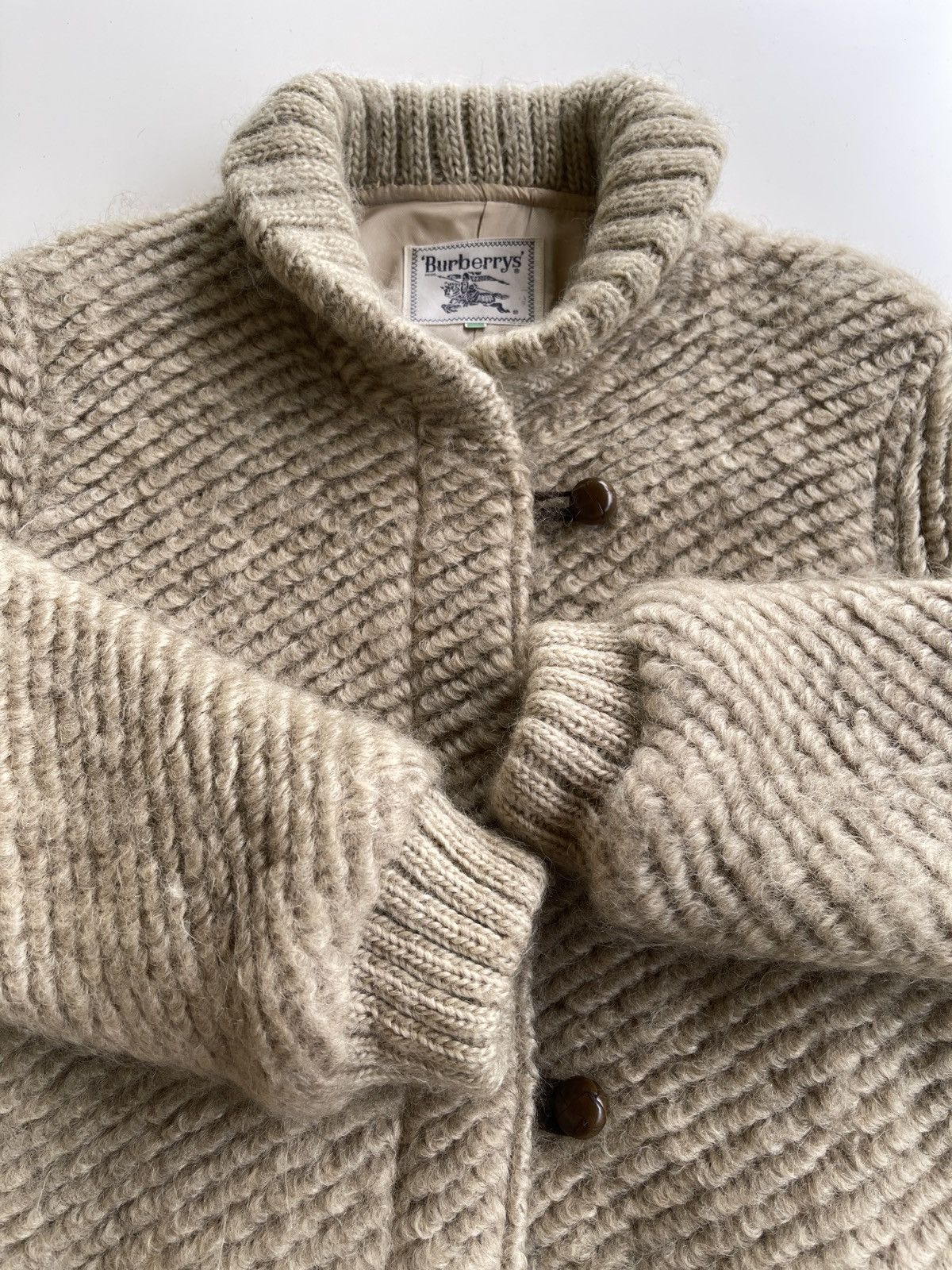 Burberry 90s Burberrys Wool Blouson Bomber Jacket Size S / US 4 / IT 40 - 9 Thumbnail