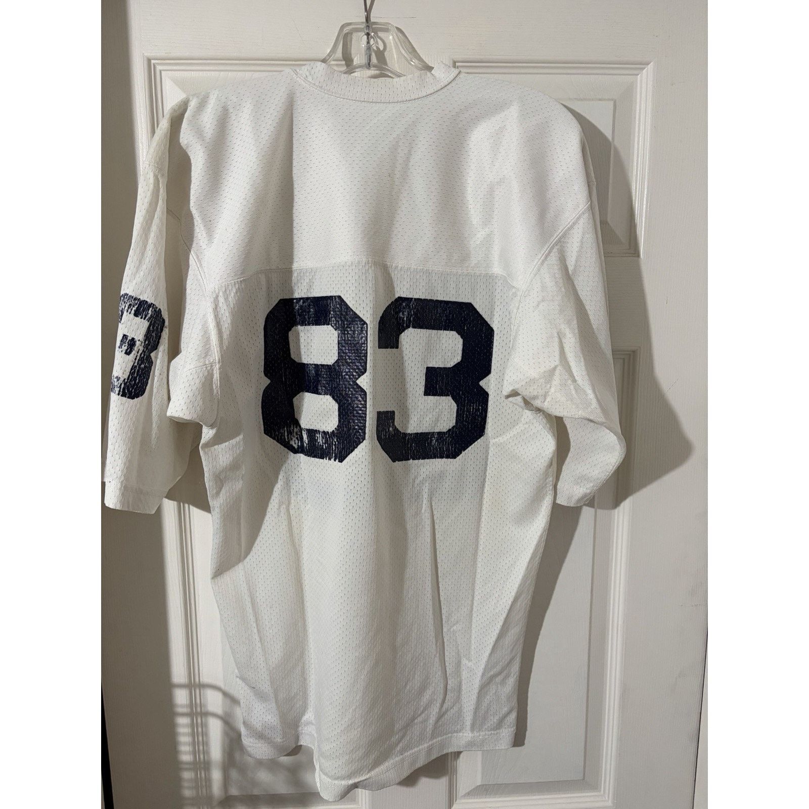 Champion Vintage 80s Penn State Football Jersey Champion Sz M White Size US M / EU 48-50 / 2 - 5 Thumbnail