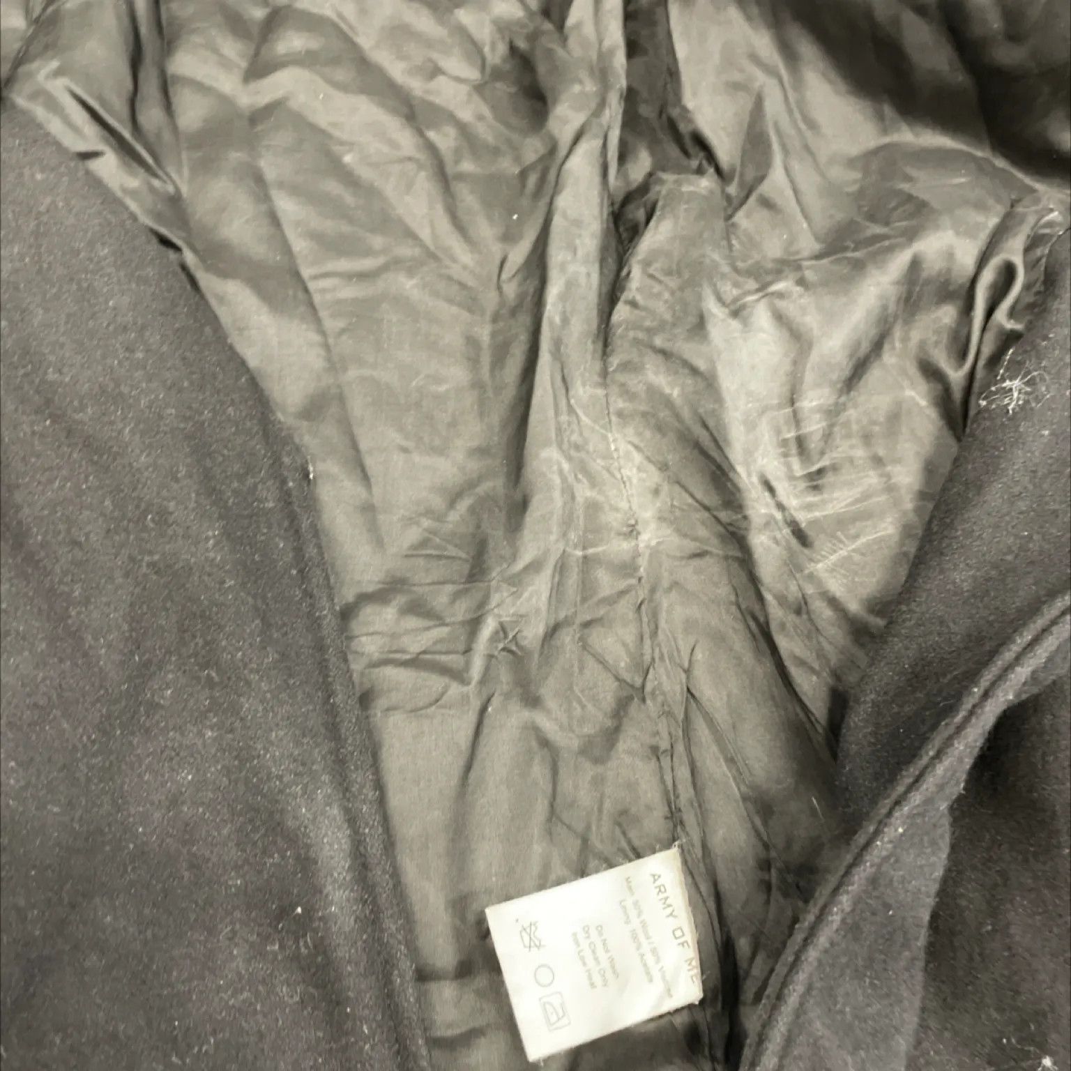 Army Of Me Wool blend tailored coat, Army of Me. Size US M / EU 48-50 / 2 - 5 Thumbnail