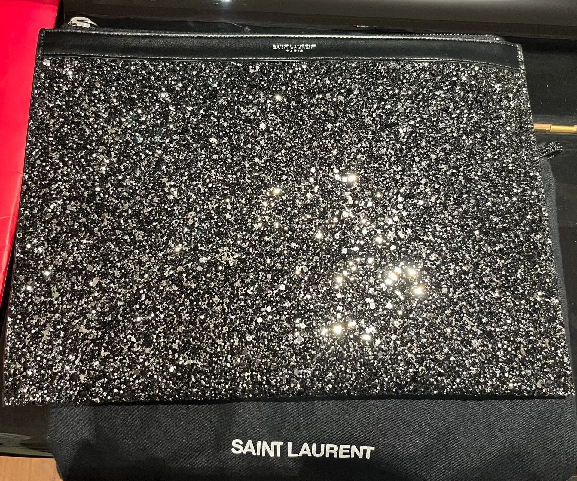Saint Laurent Paris Saint Laurent Paris Evening Clutch Size ONE SIZE - 1 Thumbnail