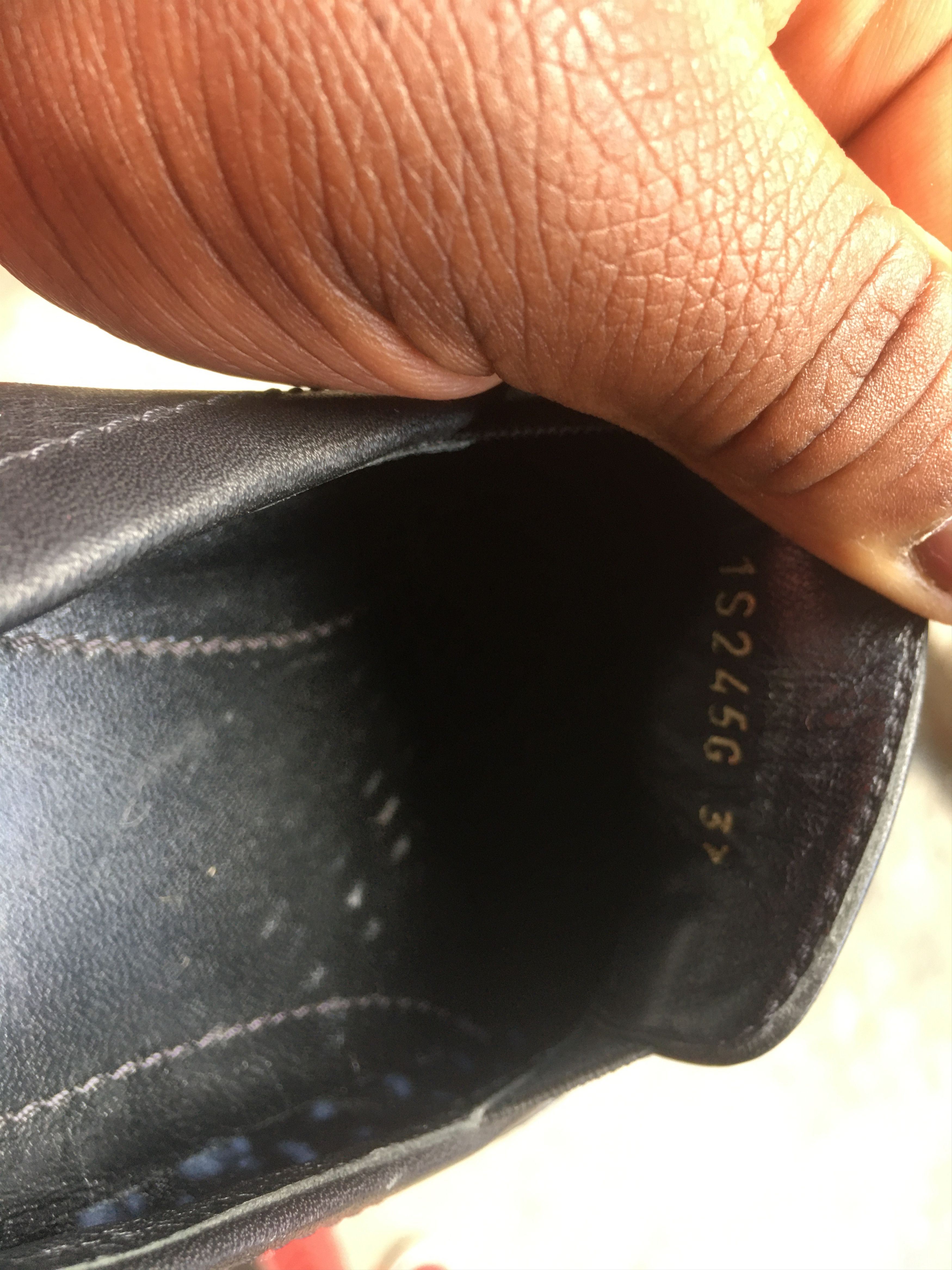 Prada PRADA Black women's Leather Casual Sneakers Uk 4 EUR 37 US 7 Size US 7 / IT 37 - 17 Thumbnail