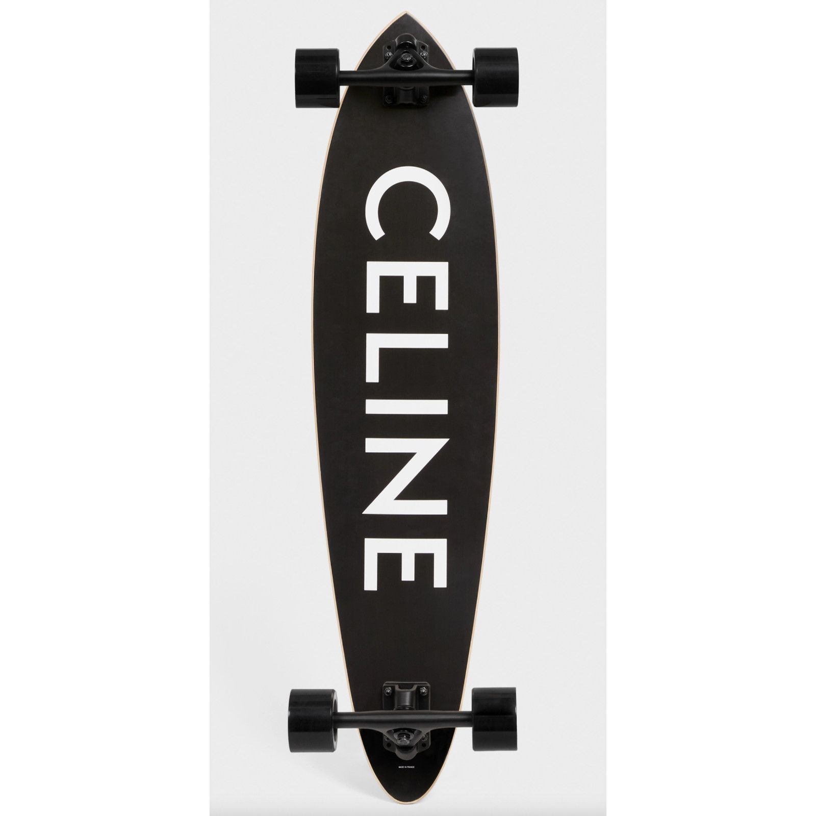 Celine Celine Black Logo Print Wood Longboard Skateboard Deck RARE Size ONE SIZE - 5 Thumbnail