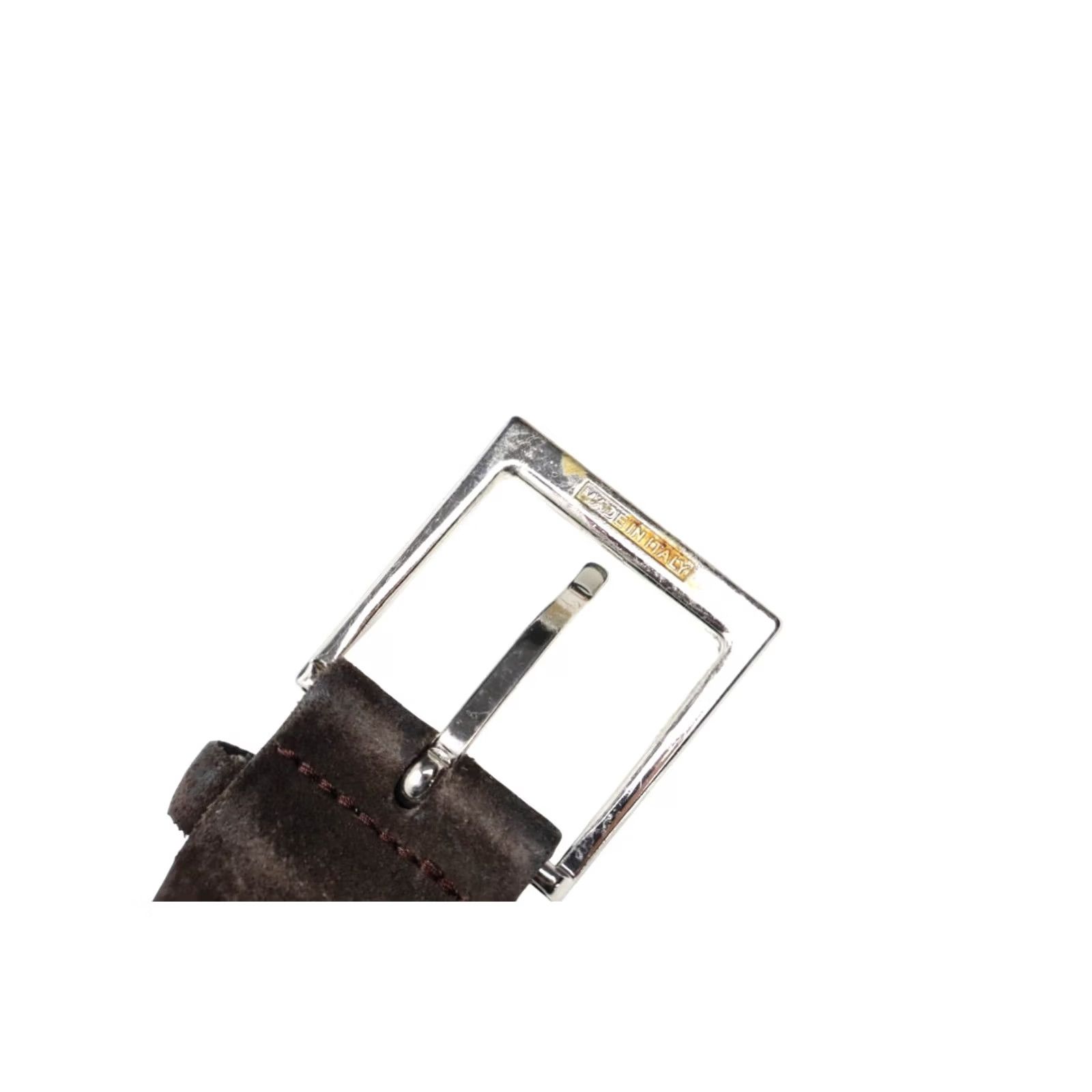 Suitsupply Suitsupply Belt Men 85 /34 Brown Square Shape Buckle Genuine Suede Leather Belt Mens Brown Square Buckle Suede Leather Size ONE SIZE - 6 Thumbnail