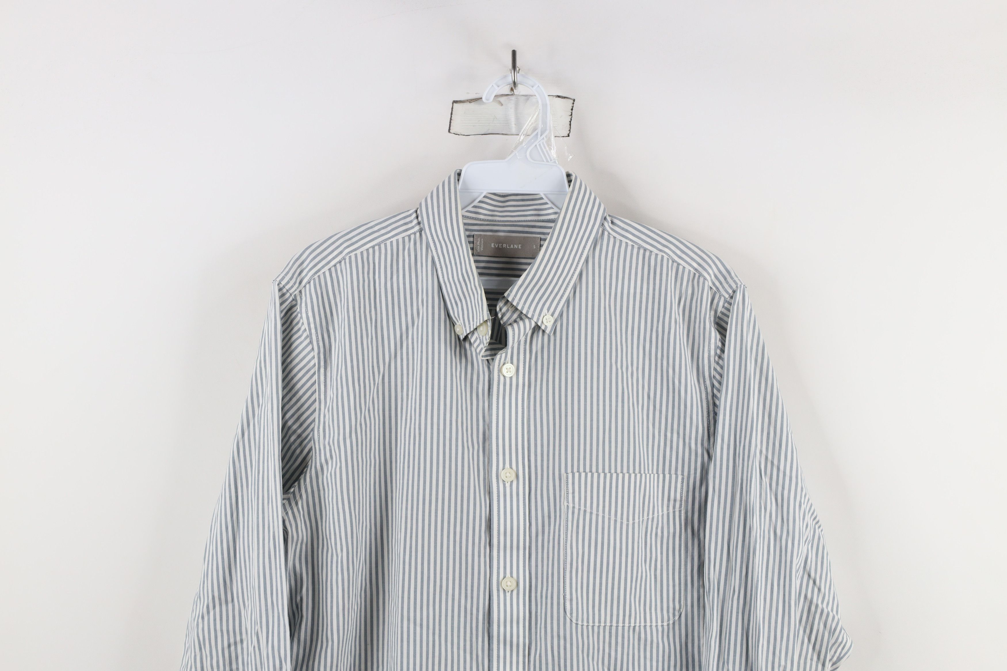 Everlane × Vintage Everlane Long Sleeve Oxford Collared Button Down Shirt Size US S / EU 44-46 / 1 - 2 Thumbnail