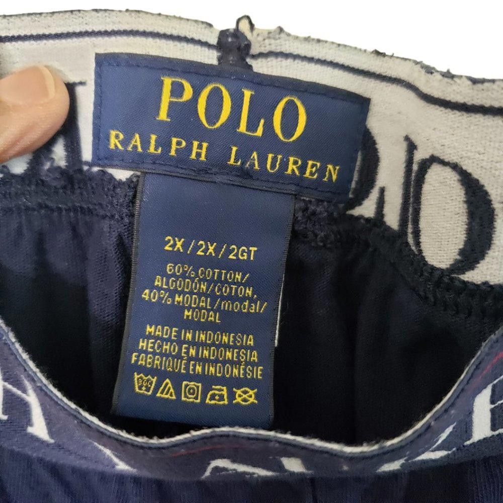Polo Ralph Lauren CT435 Polo Ralph Lauren Men's 2X Navy Lounger Pant Size US 40 / EU 56 - 2 Thumbnail
