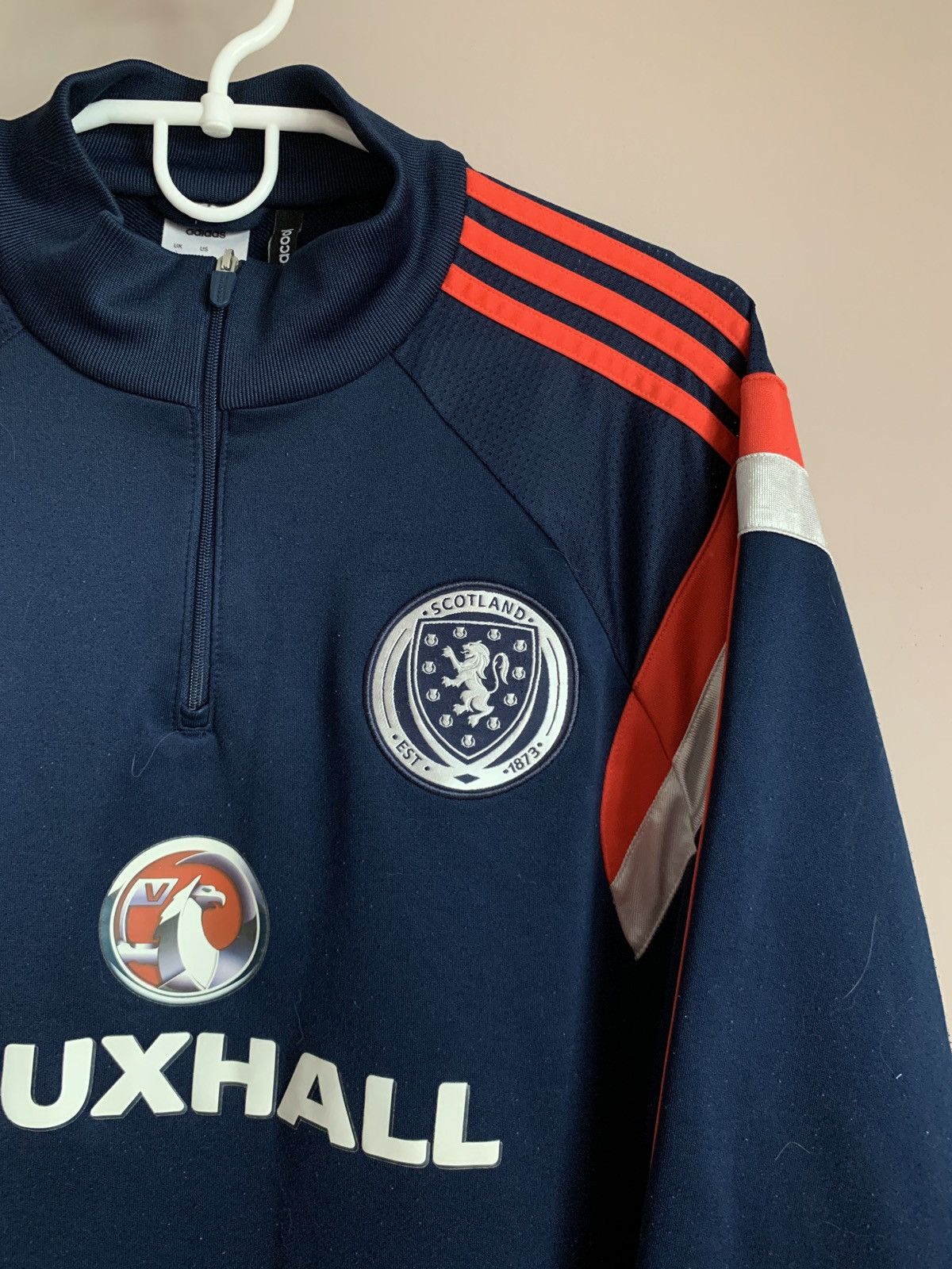 Adidas Scotland Football 1/3 Zip Sweatshirt Adidas Soccer Size L Size US L / EU 52-54 / 3 - 4 Thumbnail