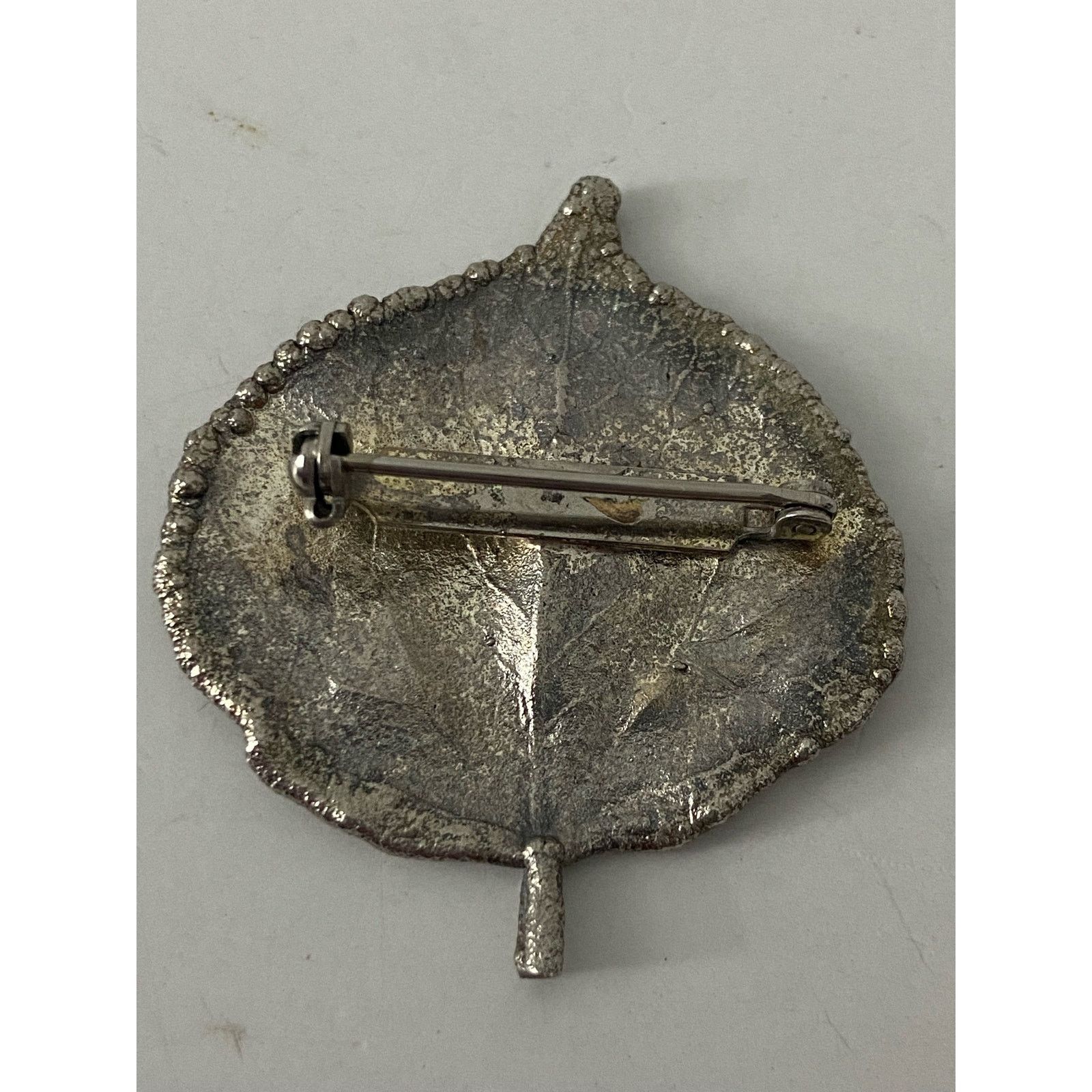 Other leaf brooch silver tone Size ONE SIZE - 4 Thumbnail