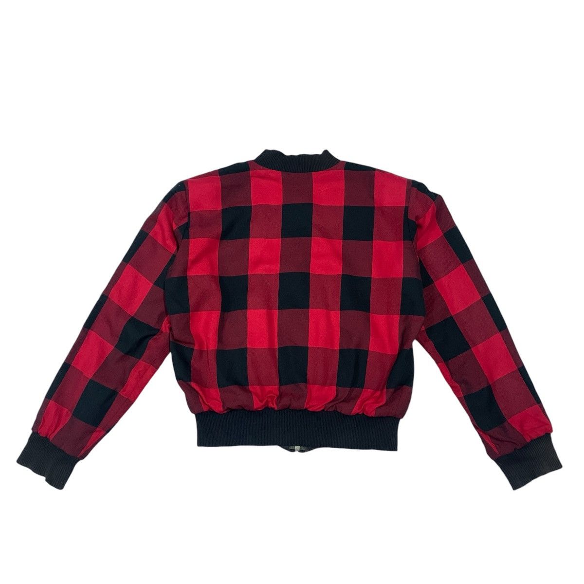 agnes b. Agnes B Brooklyn Plaid Bomber Jacket Size S / US 4 / IT 40 - 5 Thumbnail