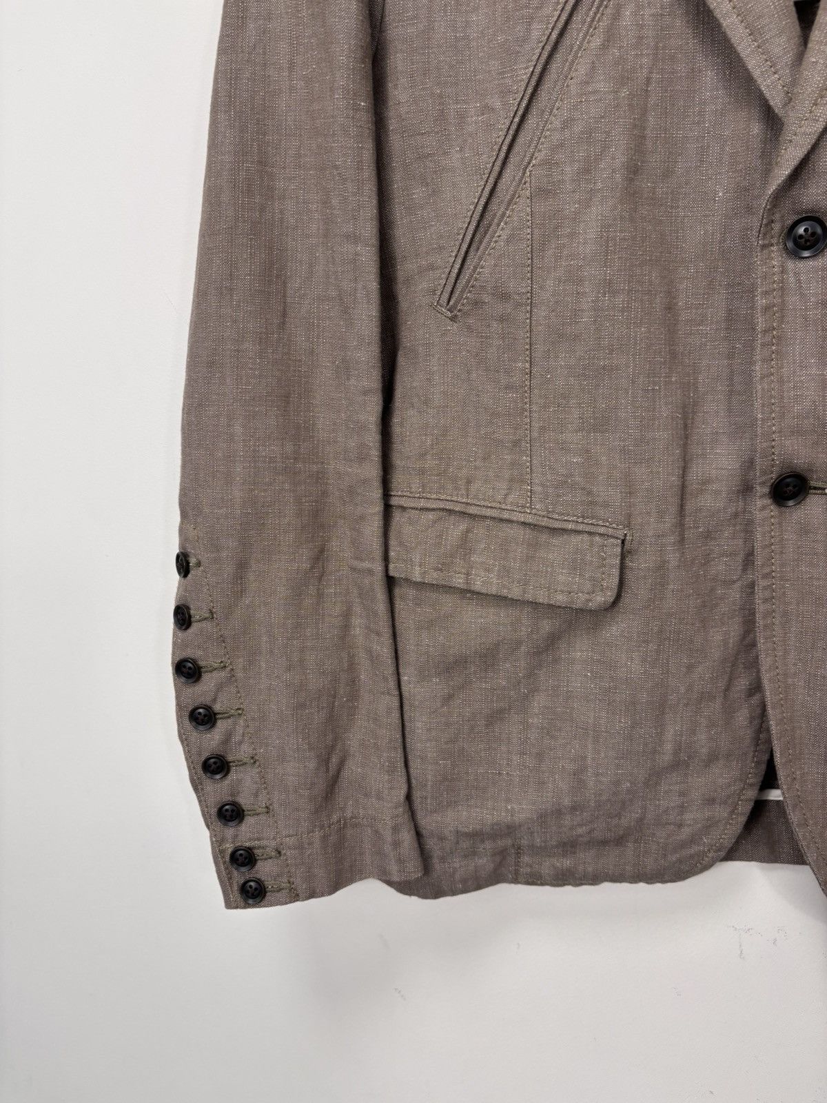 Wings + Horns Wings + Horns Research Linen Blend Tailored Blazer Jacket Size US S / EU 44-46 / 1 - 8 Thumbnail