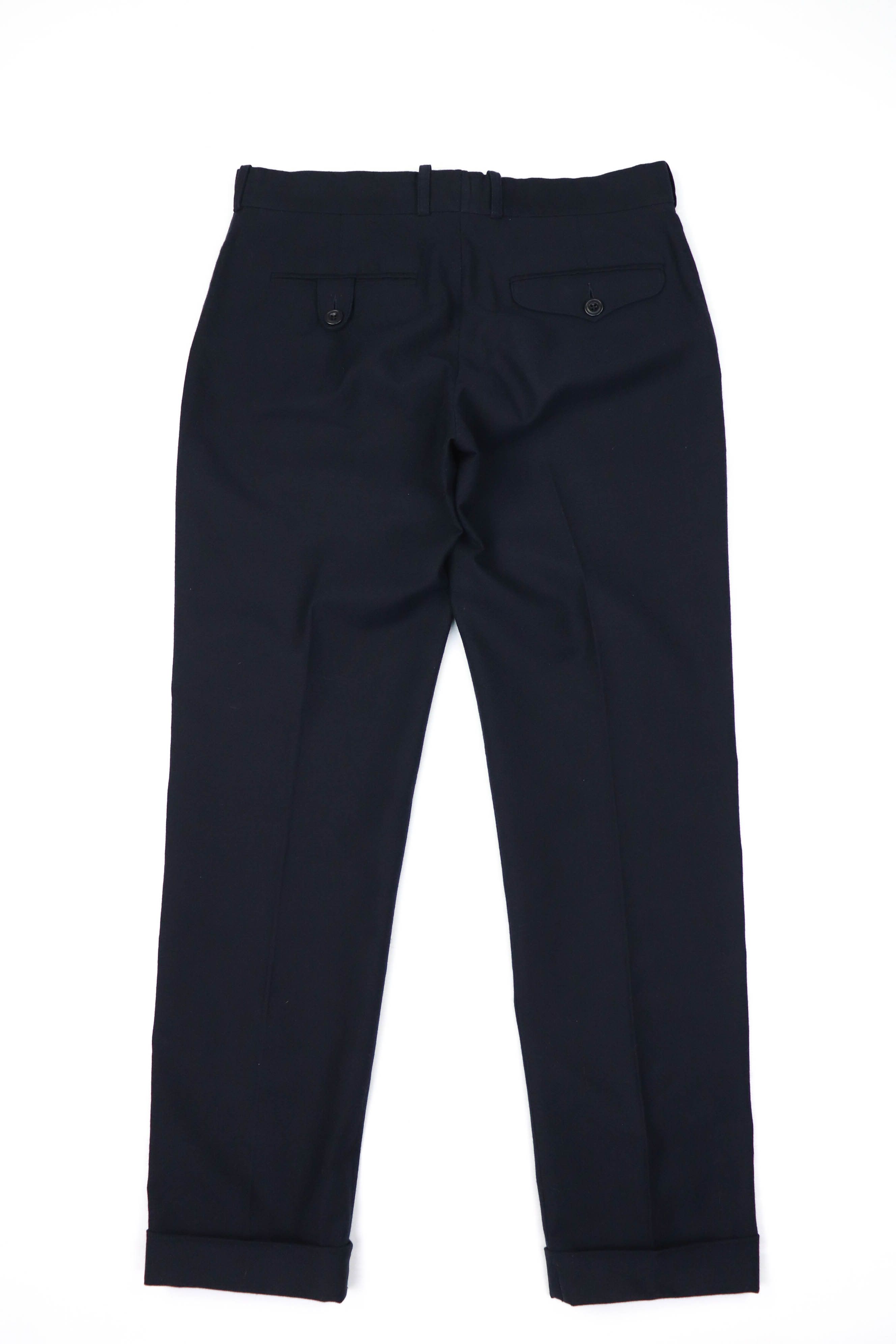 Albam Albam Made in England Blue Slim Fit Chino Trousers Pants Size US 30 / EU 46 - 2 Thumbnail