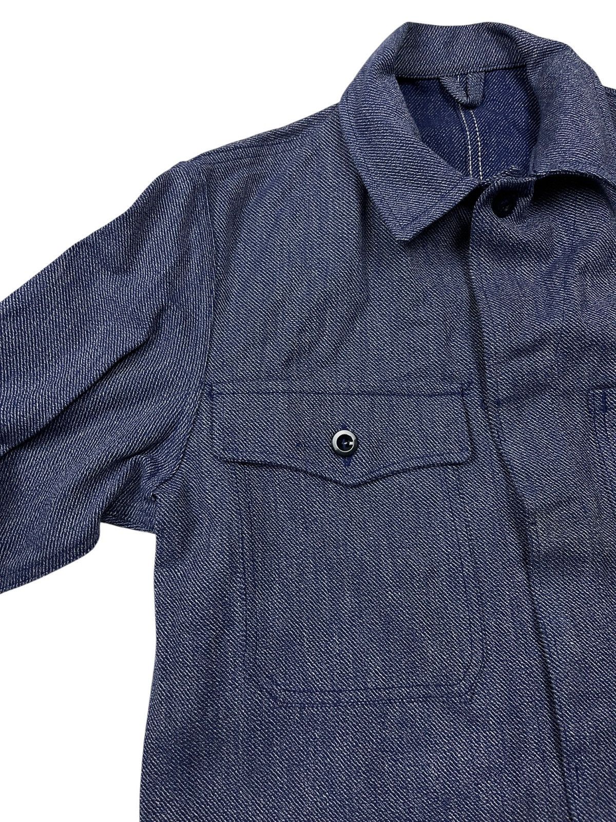 Le Laboureur Vintage 60s Sanfor Leber Jacket German Workwear Utility Size US S / EU 44-46 / 1 - 7 Thumbnail