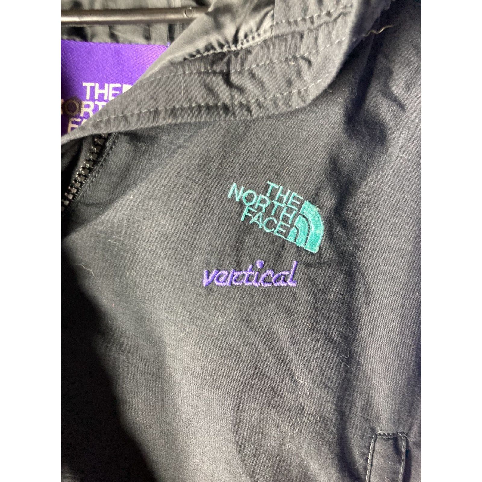 The North Face VINTAGE The North Face Vertical Gore-Tex Jacket Womens 12 Purple 90s Water Resistant Gore Tex Large Size XL / US 12-14 / IT 48-50 - 2 Thumbnail