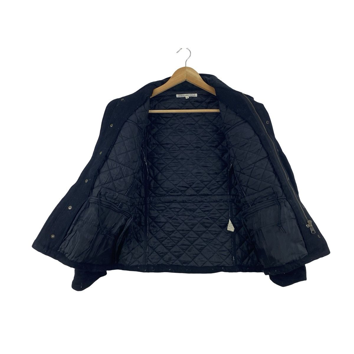 Levi's Vintage LEVI’S LADY Style Military Utility Jacket Quilted Size M / US 6-8 / IT 42-44 - 7 Thumbnail