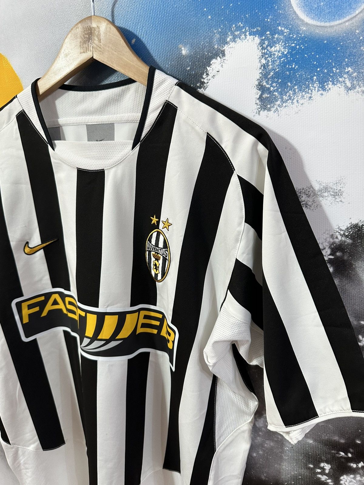 Nike 🩸RARE🩸 Juventus Vintage Jersey Nike 2003/2004 Size US L / EU 52-54 / 3 - 7 Thumbnail