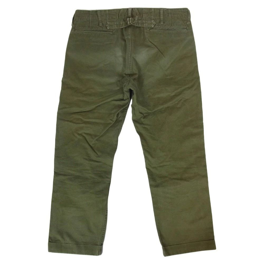 Visvim OFFER OK! 🔥 VISVIM 17AW HIGH WATER CHINO PANTS OLIVE M Size US 32 / EU 48 - 1 Thumbnail
