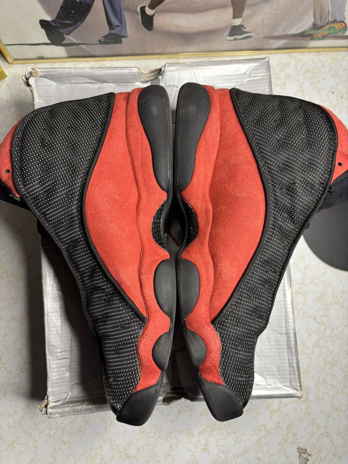 Jordan Brand Air Jordan 13 Retro 2017 Bred 2017 Size US 11.5 / EU 44-45 - 3 Thumbnail