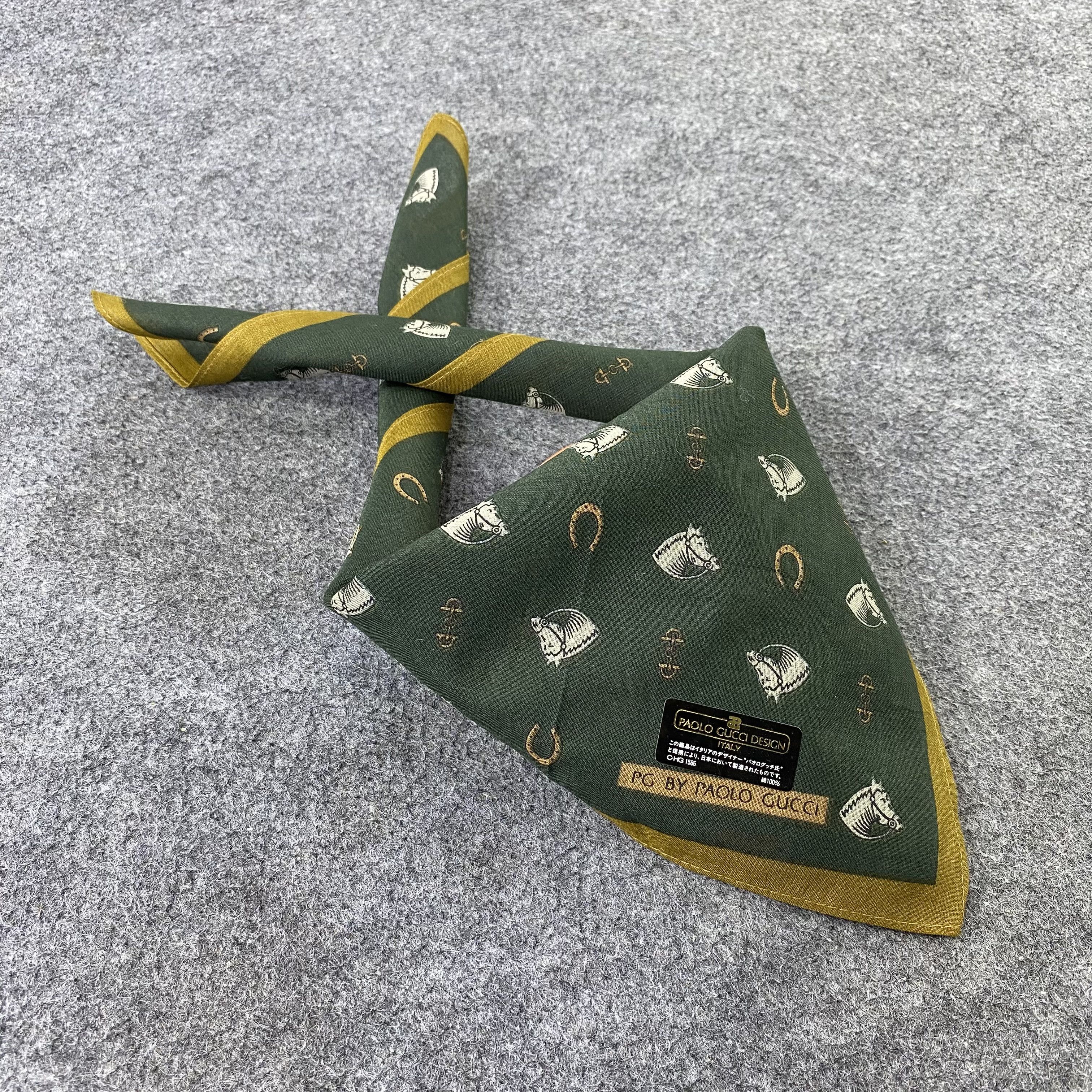 Paolo Gucci Paolo Gucci Handkerchief / Bandana / Neckerchief-B877 Size ONE SIZE - 1 Thumbnail