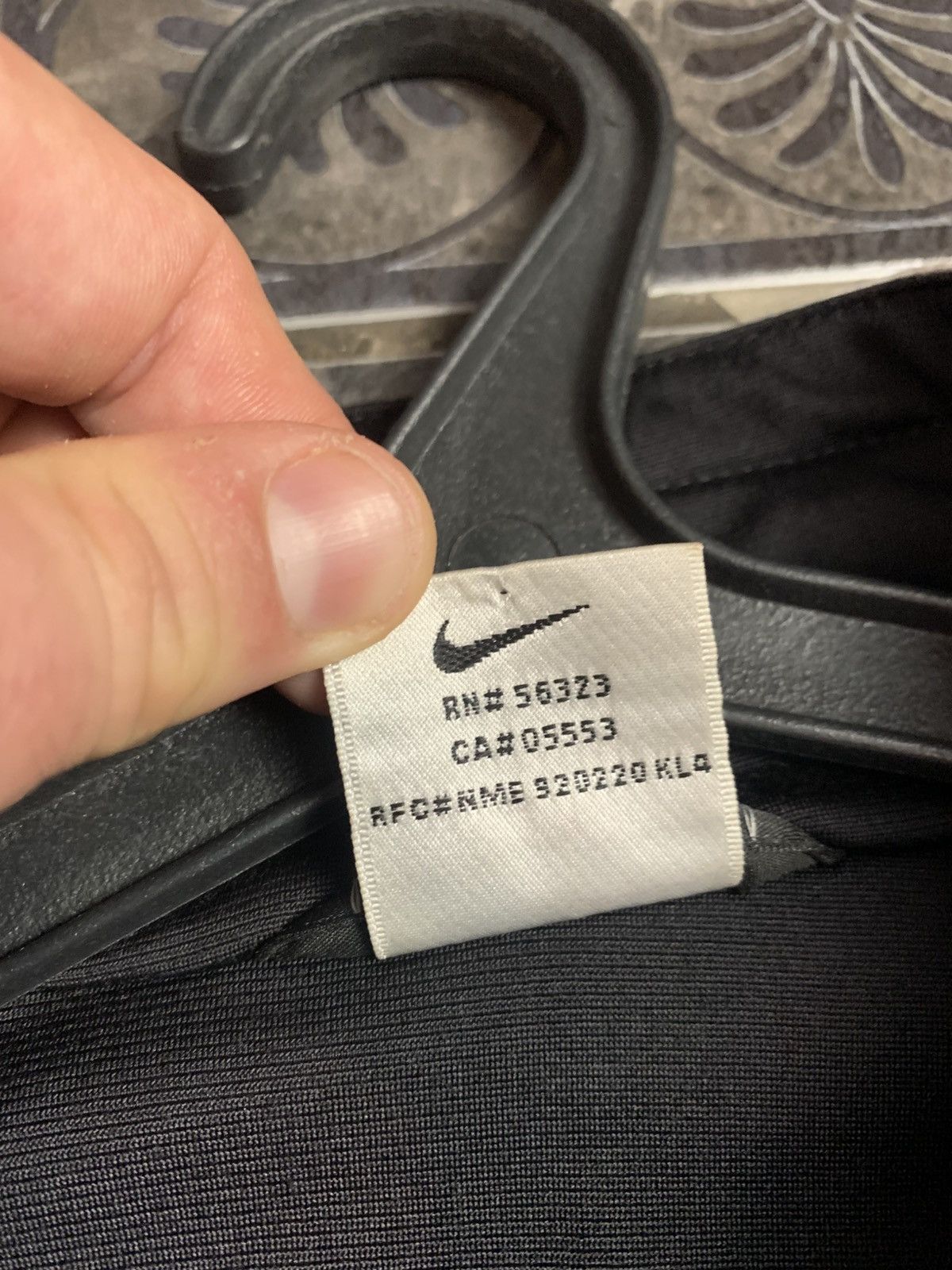 Nike × Vintage Nike Vintage Track Jacket Big Swoosh Logo Rave Bomber Size US S / EU 44-46 / 1 - 9 Thumbnail