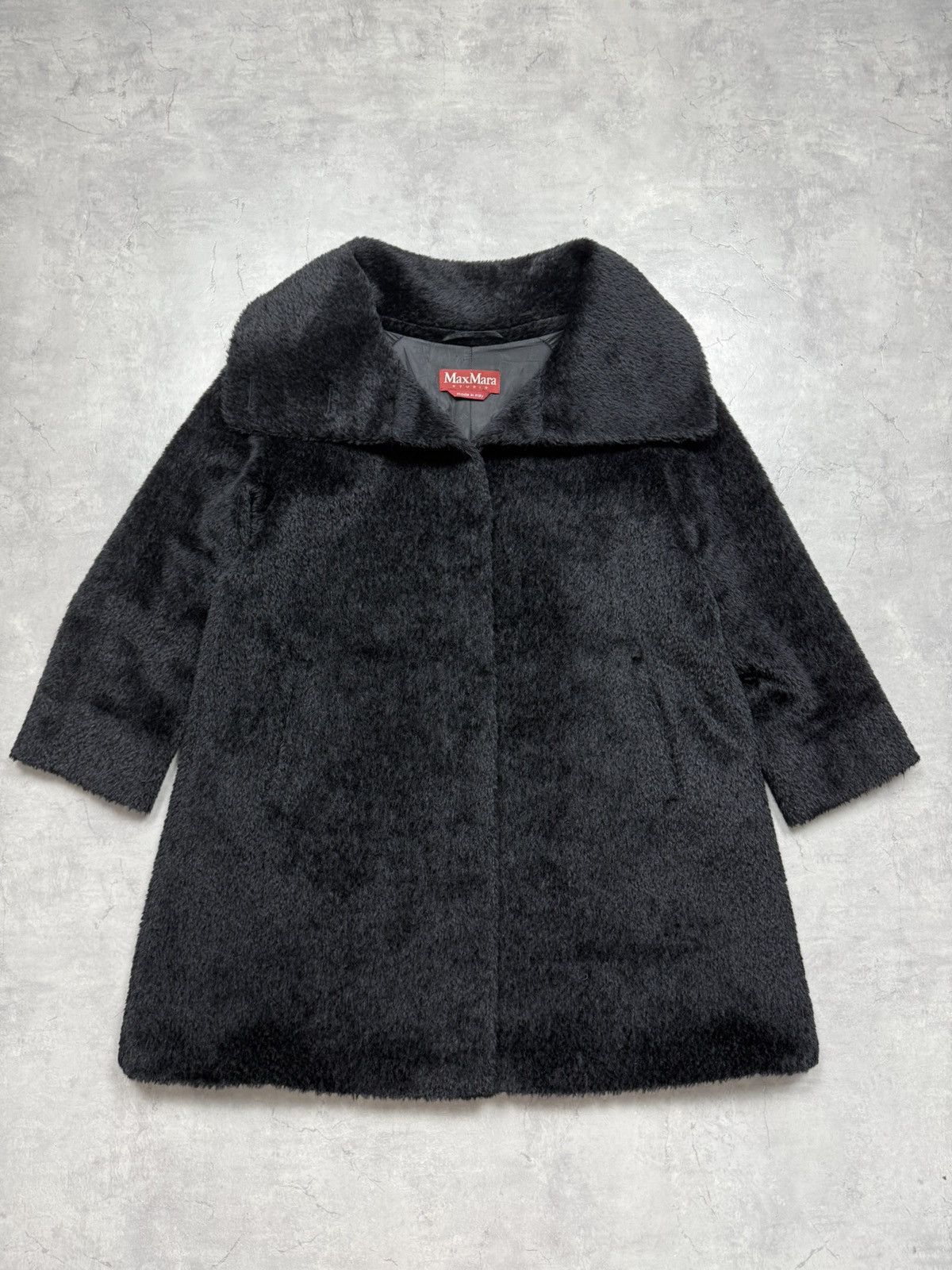Max Mara Max Mara Alpaka Wool Coat Size L / US 10 / IT 46 - 2 Thumbnail
