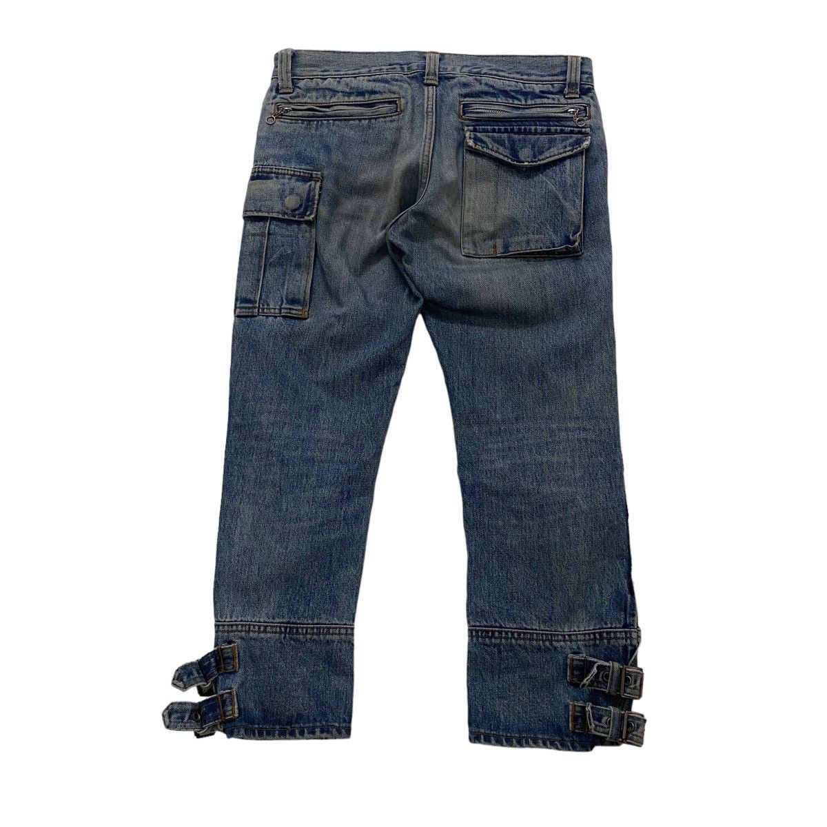 Hysteric Glamour ✨Kinky HYSTERIC GLAMOUR buckle leg jeans Size US 30 / EU 46 - 3 Thumbnail