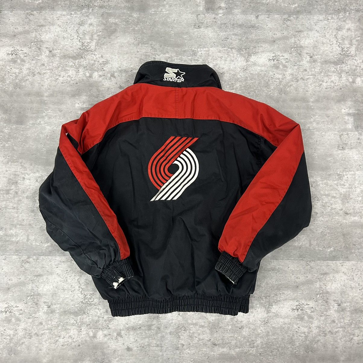 NBA rare Portland trailblazers starter jacket sz large Size US L / EU 52-54 / 3 - 6 Thumbnail