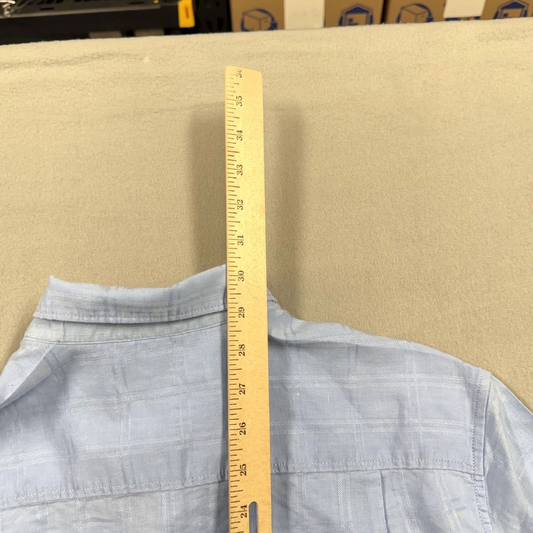 Tommy Bahama Tommy Bahama Shirt Mens M Blue Stripe Long Sleeve Linen Button Up Casual Size US M / EU 48-50 / 2 - 6 Thumbnail