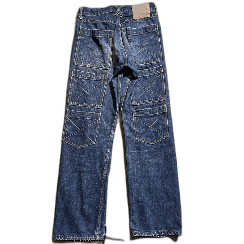 Maison MIHARA YASUHIRO Stylish 10 Pocket Denim Pants for Everyday Wear Size US 38 / EU 54 - 1 Thumbnail