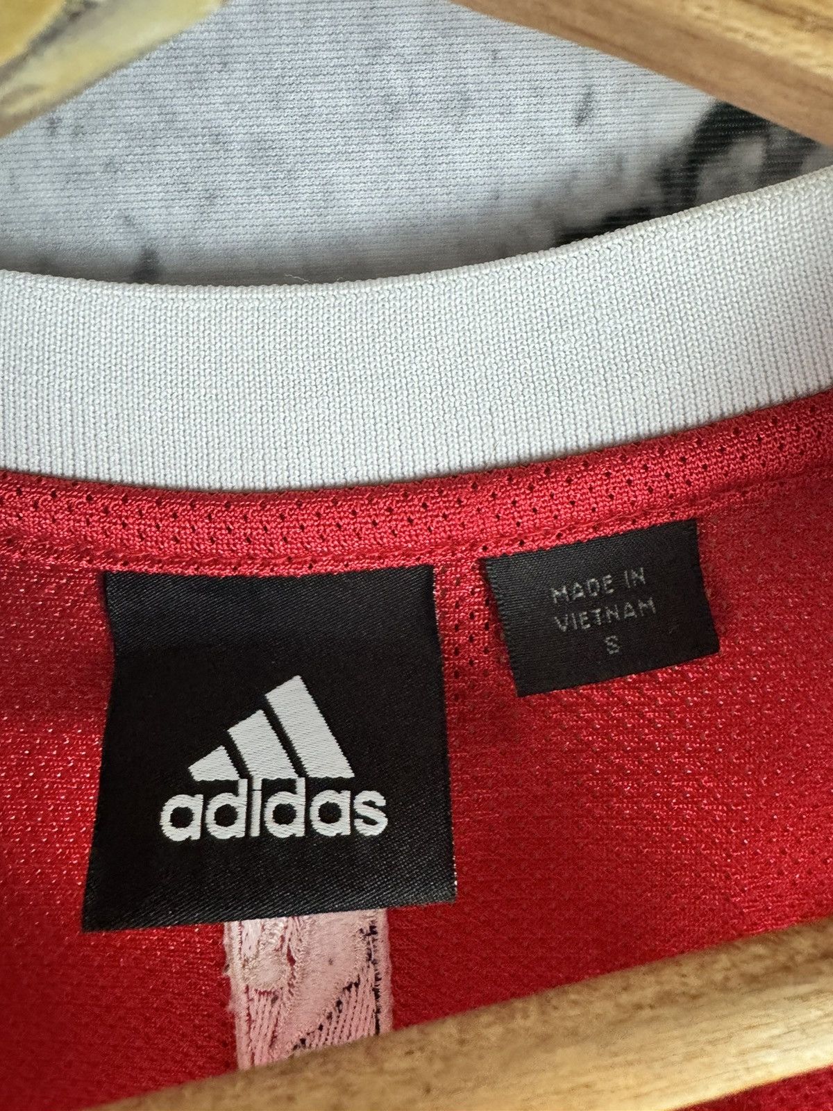 Adidas ADIDAS x NBA RED GILBERT ARENAS WIZARDS JERSEY #0 Size US S / EU 44-46 / 1 - 3 Thumbnail