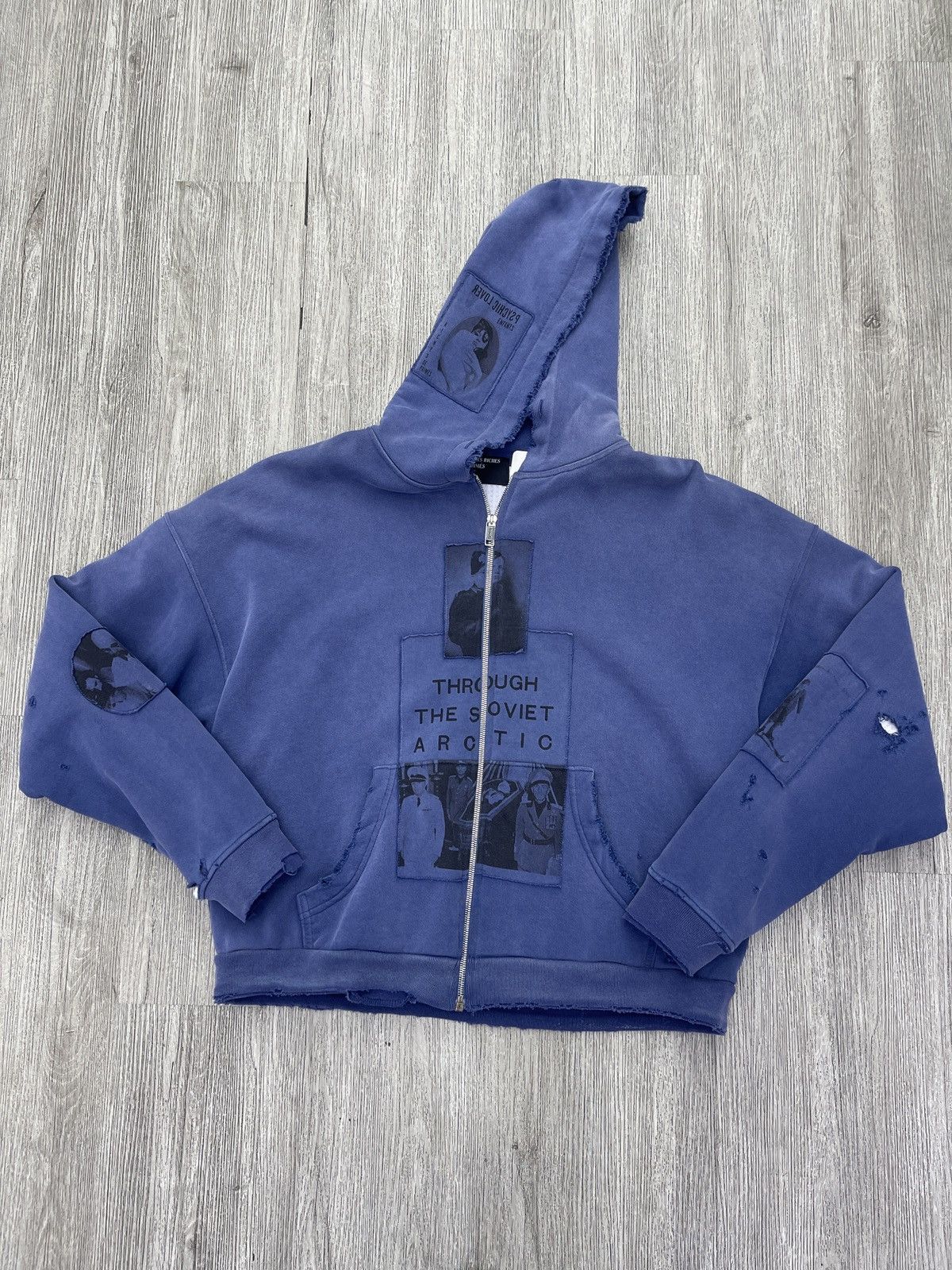 Enfants Riches Deprimes Enfantes riches deprimes zip up hoodie blue Size US M / EU 48-50 / 2 - 1 Thumbnail