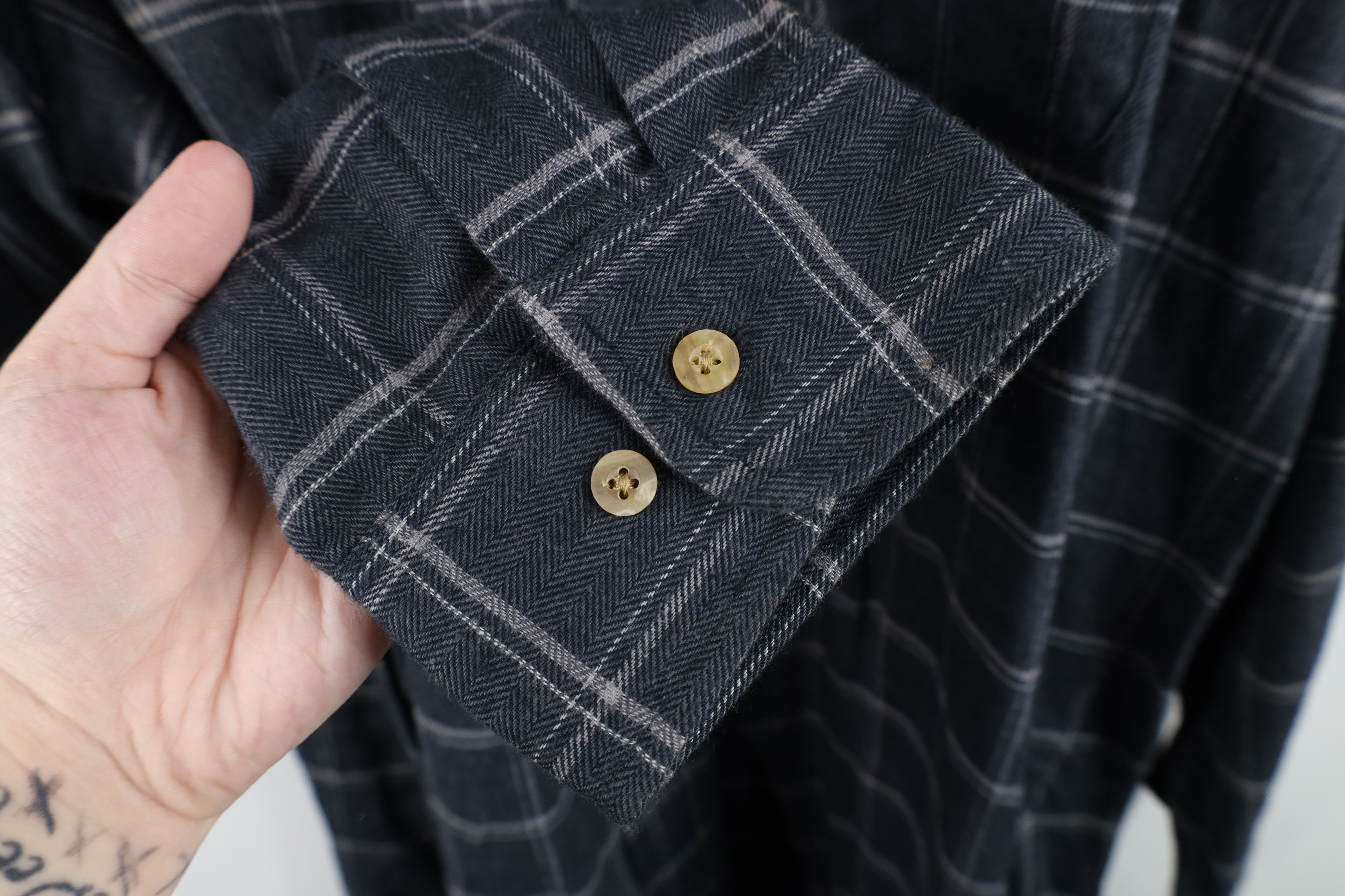 Vintage Deadstock Vintage Y2K Streetwear Collared Button Down Shirt Size US XXL / EU 58 / 5 - 9 Thumbnail
