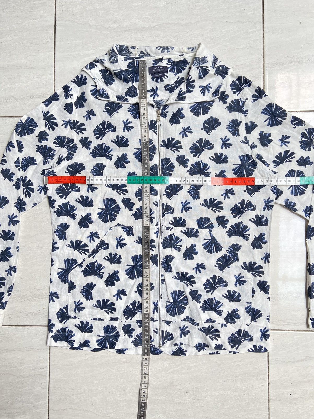 Zara ZARA MAN Motive Hoodie Jacket Size US M / EU 48-50 / 2 - 8 Thumbnail