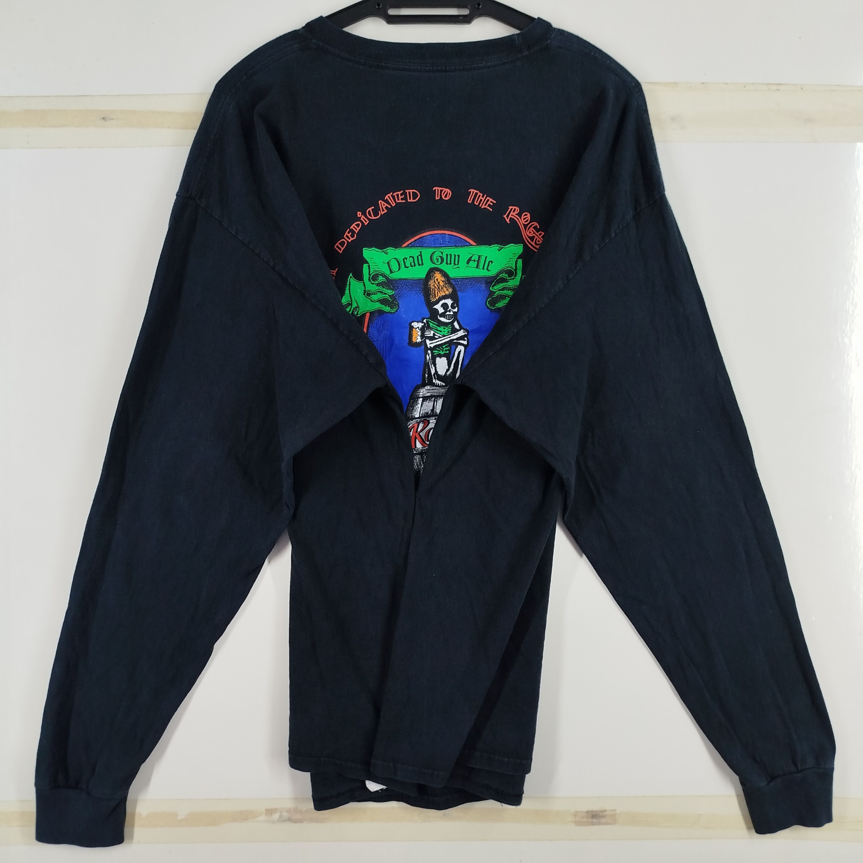 Hanes × Vintage Vintage Dead Guy Ale Oregon Brewed Big Backhit By Hanes Y2K Size US XL / EU 56 / 4 - 3 Thumbnail