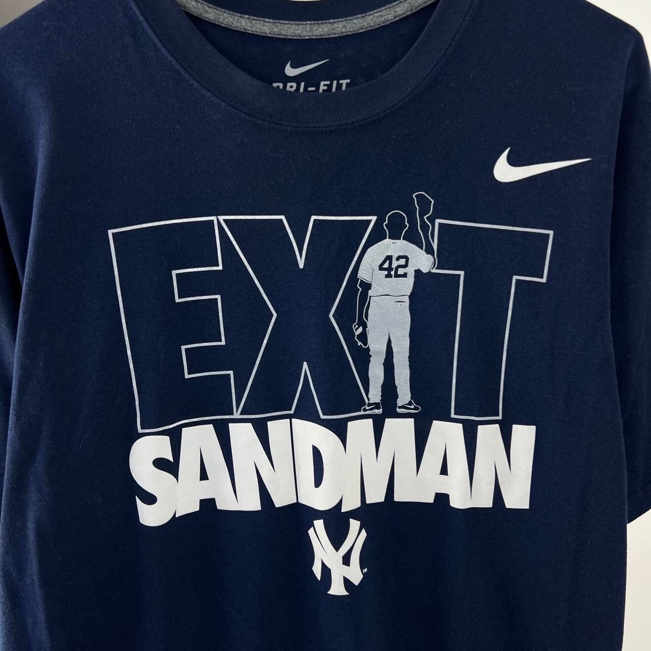 Nike New York Yankees Marino “Sandman” Rivera Retire Nike T-shirt Size US L / EU 52-54 / 3 - 3 Thumbnail