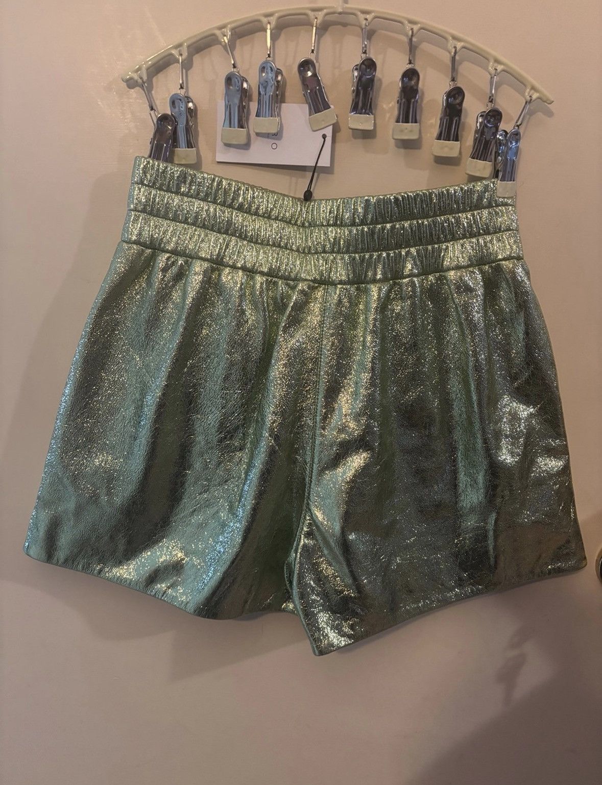 Iro NWT Leather Shorts Size 28" / US 6 / IT 42 - 3 Thumbnail