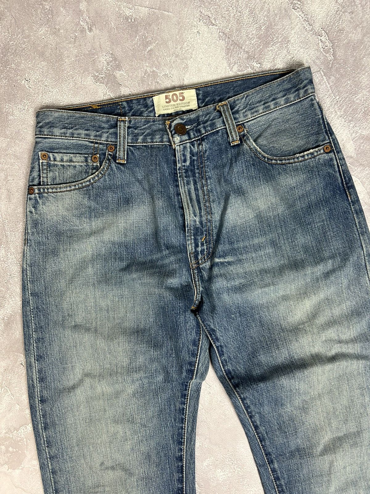 Levi's × Levi's Vintage Clothing × Vintage y2k Levis 505 Limited Edition Jeans Vintage 30x34 90s RARE Size US 30 / EU 46 - 2 Thumbnail