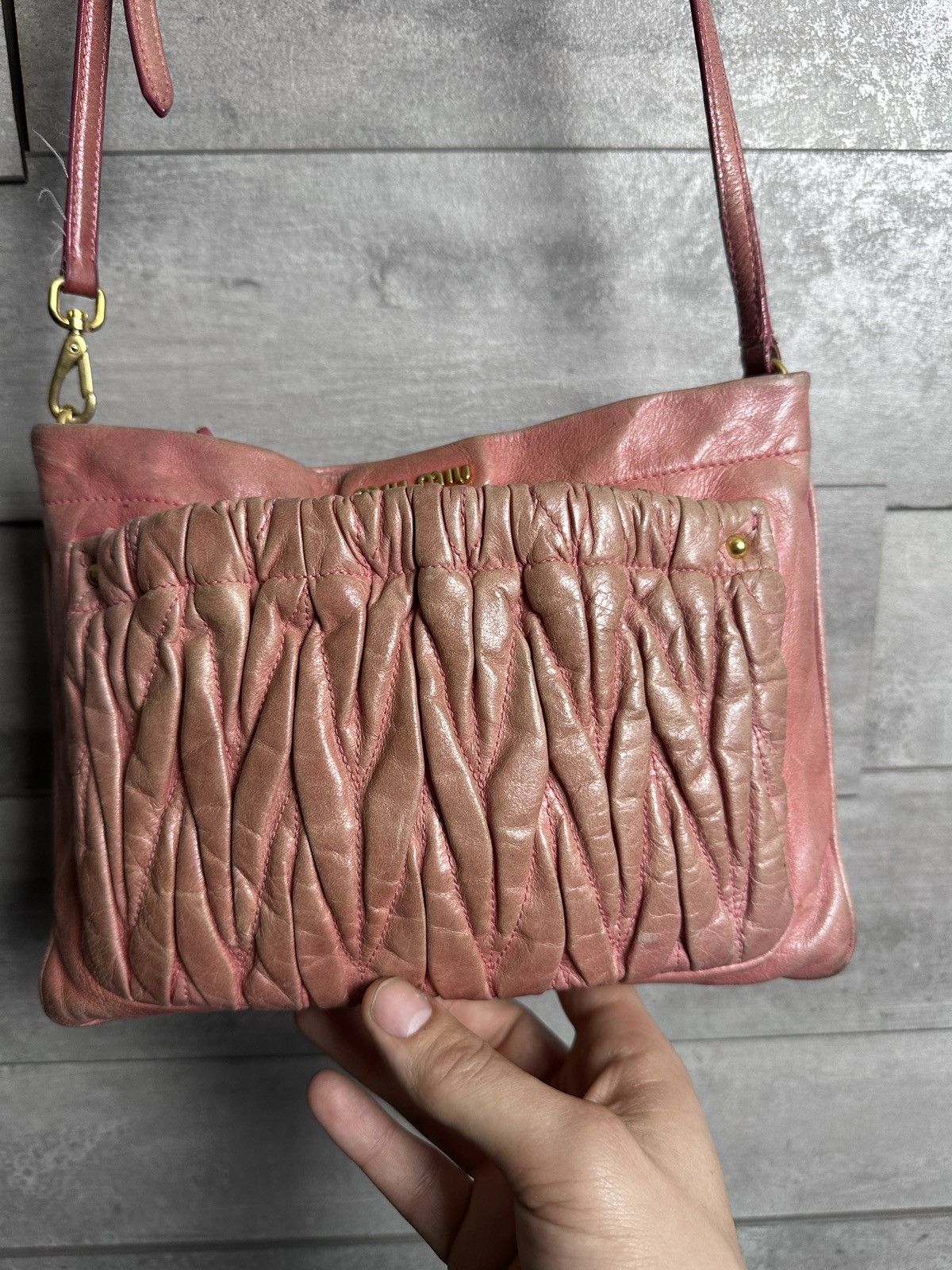 Miu Miu Miu Miu Leather Bag Size ONE SIZE - 7 Thumbnail