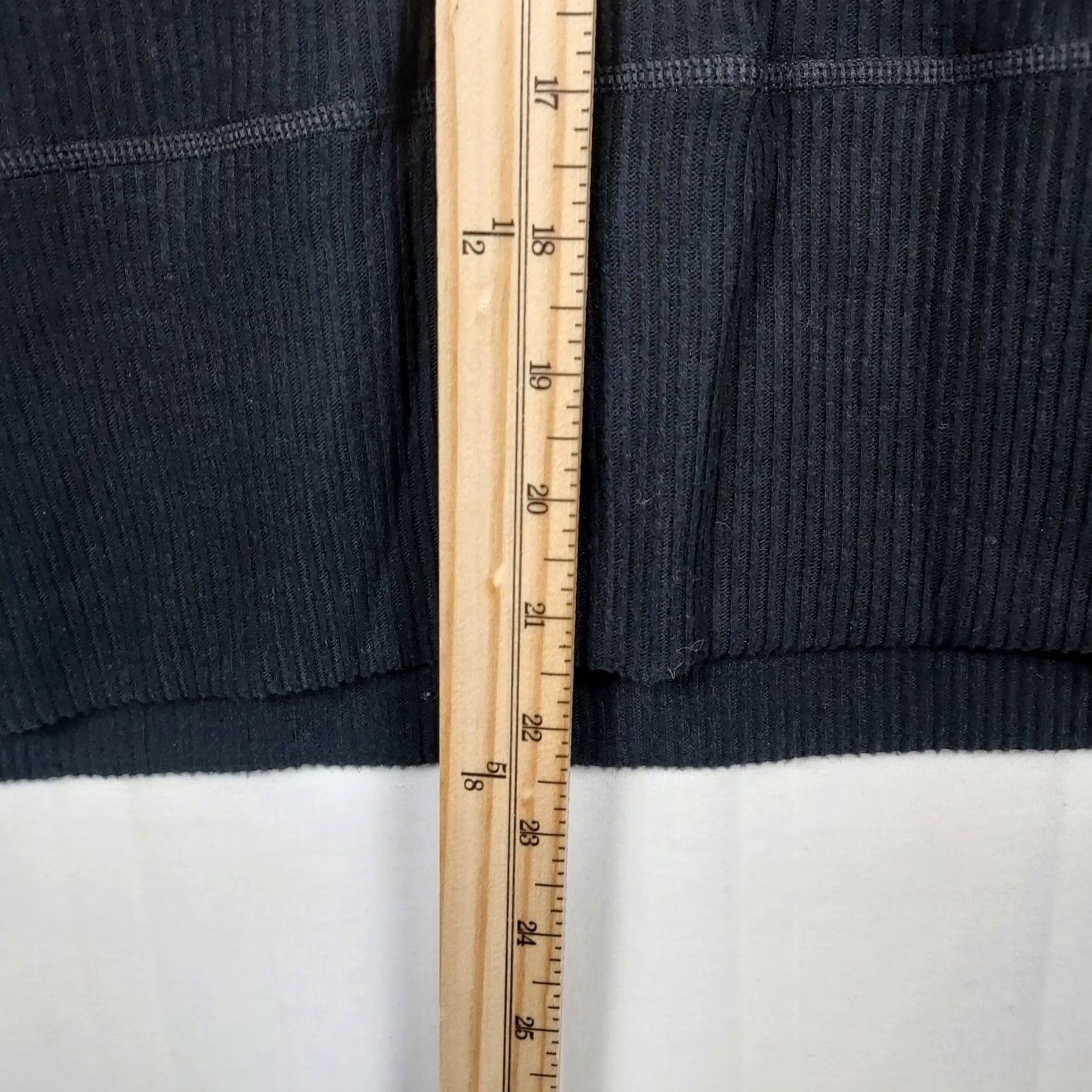 Vintage Wander by Hottotties Women's Hoodie XL Black Solid Lightweight Stretch Pullover Regular Fit Sleeve Long Size XL / US 12-14 / IT 48-50 - 5 Thumbnail