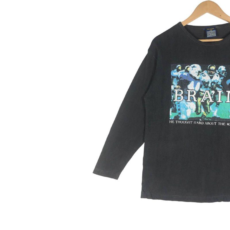 Japanese Brand × Vintage Vintage Portarthur " Brain " Men L/S T-shirt Size US M / EU 48-50 / 2 - 3 Thumbnail