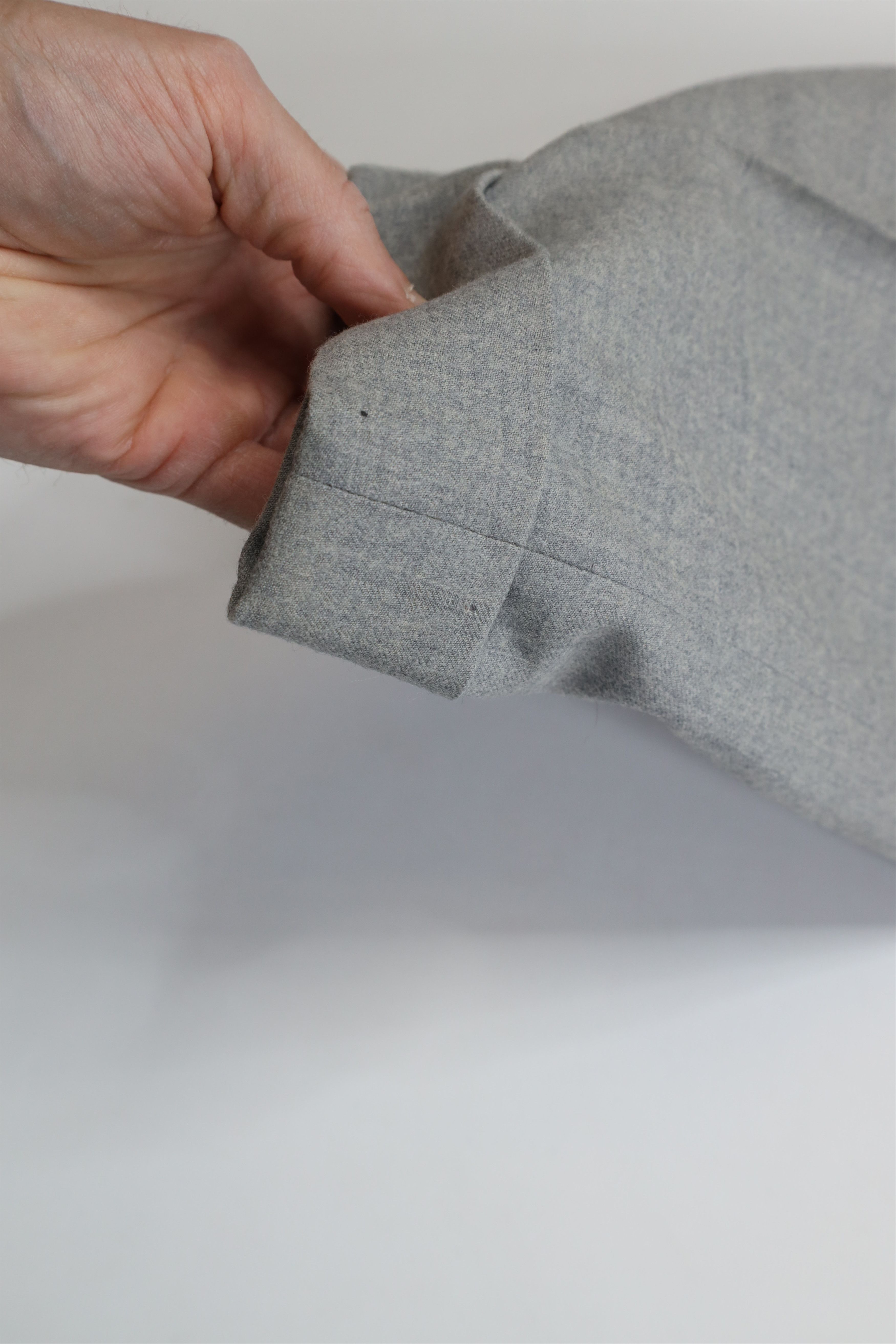 Vintage Vintage 50s Hollywood Regency Wool Chino Pants Gray USA Size US 34 / EU 50 - 6 Thumbnail