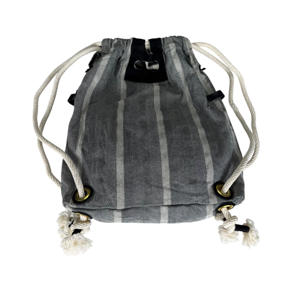 Japanese Brand ☀️HEARTIES HICKORY DRAWSRTING BACKPACK Size ONE SIZE - 7 Thumbnail