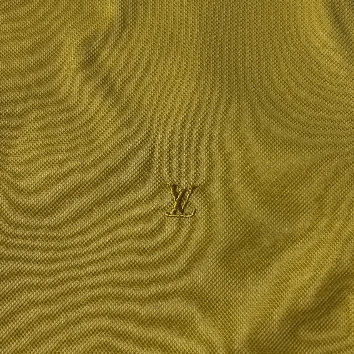 Louis Vuitton Louis Viutton - LV Logo Polo-Shirt - Yellow Size US S / EU 44-46 / 1 - 7 Thumbnail