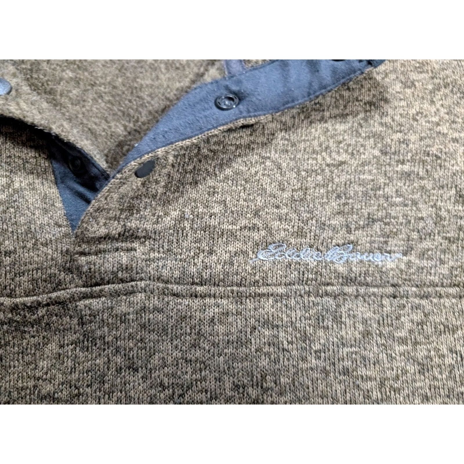 Eddie Bauer Eddie Bauer Mens Pullover Sweater 2XL Brown Outdoor Knit Mock Neck Casual Sweater Size US XXL / EU 58 / 5 - 4 Thumbnail