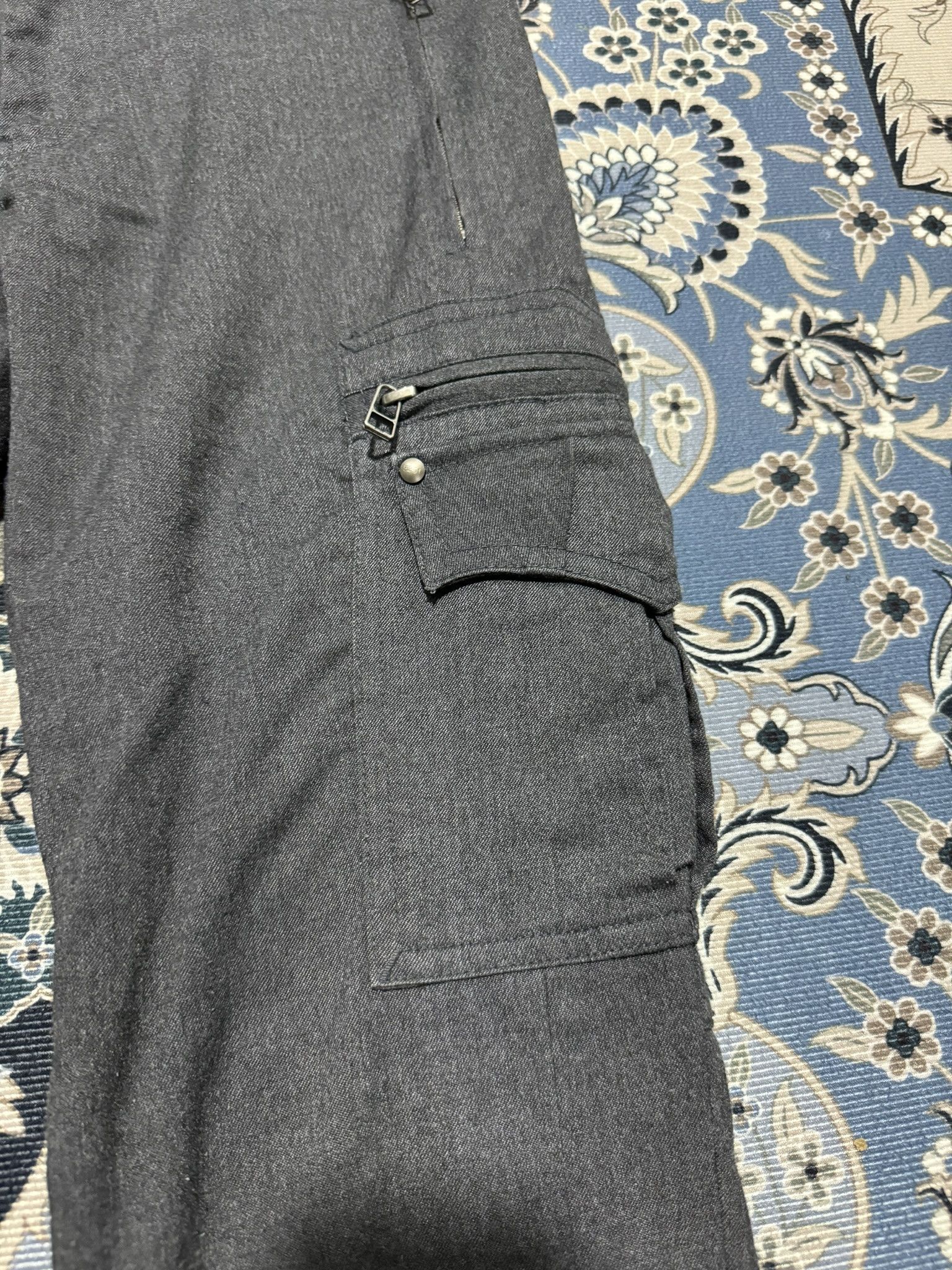 5351 POUR LES HOMMES × Beauty Beast × Issey Miyake 5351 Pour Les Hommes 6 pocket Cargo Pants Tactical Kapital Size US 29 - 2 Thumbnail