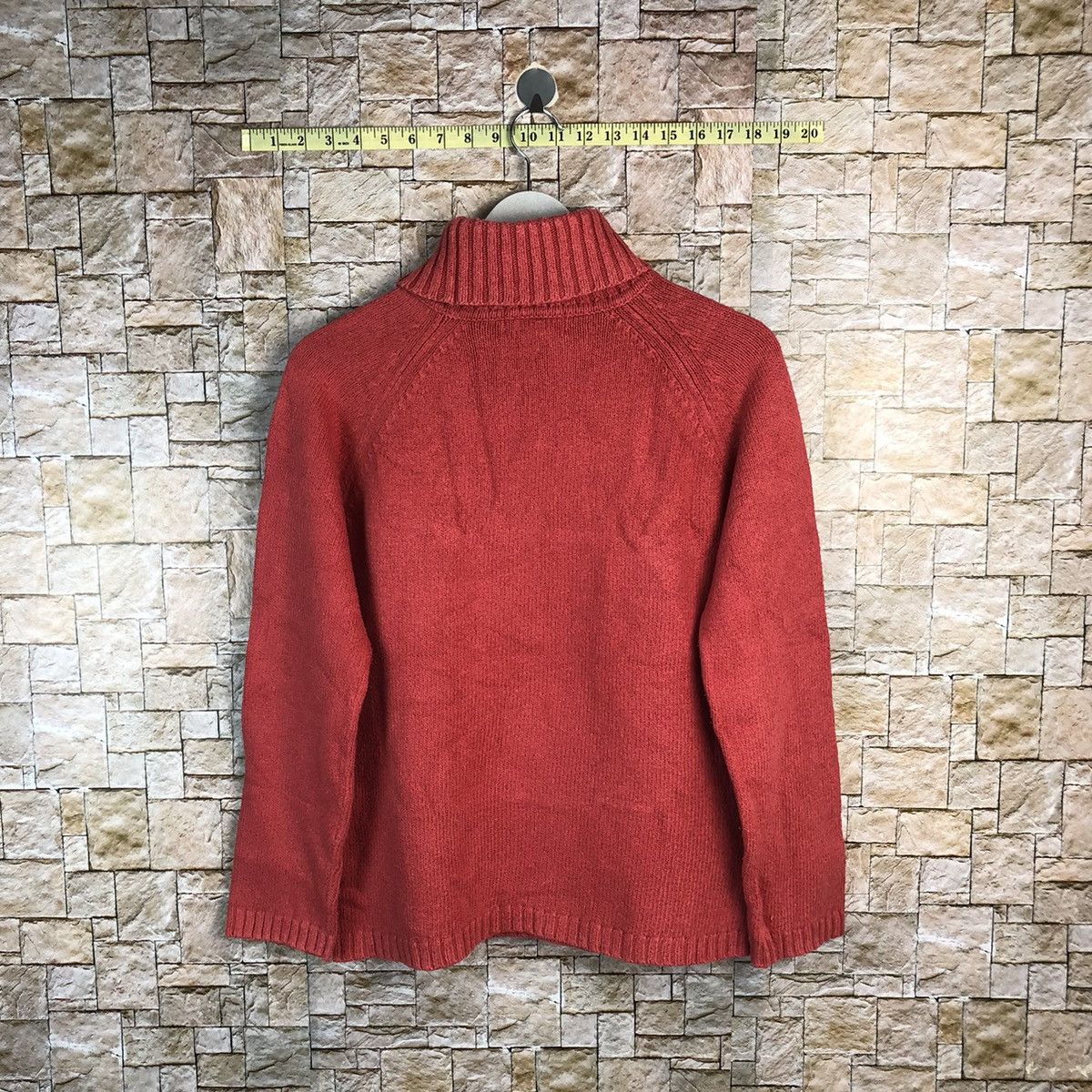 Homespun Knitwear × Japanese Brand Eddie Bauer vintage japan Red Knitwear #A940 Size M / US 6-8 / IT 42-44 - 12 Thumbnail