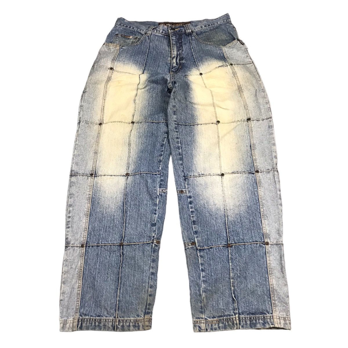 Japanese Brand BAGGY🔥NOIZ JEANS DENIM FADED JAPANESE STYLE PANTS Size US 32 / EU 48 - 1 Thumbnail
