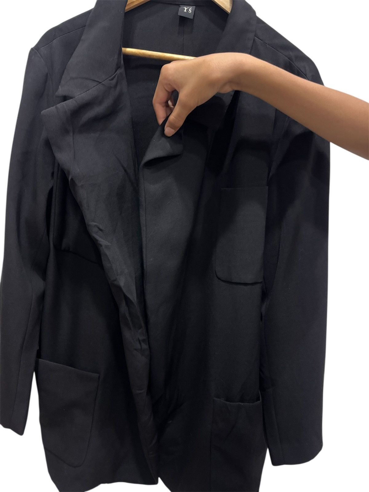 Japanese Brand × Y's × Yohji Yamamoto Y’s Yohji Yamamoto Women’s Blazer Size ONE SIZE - 3 Thumbnail