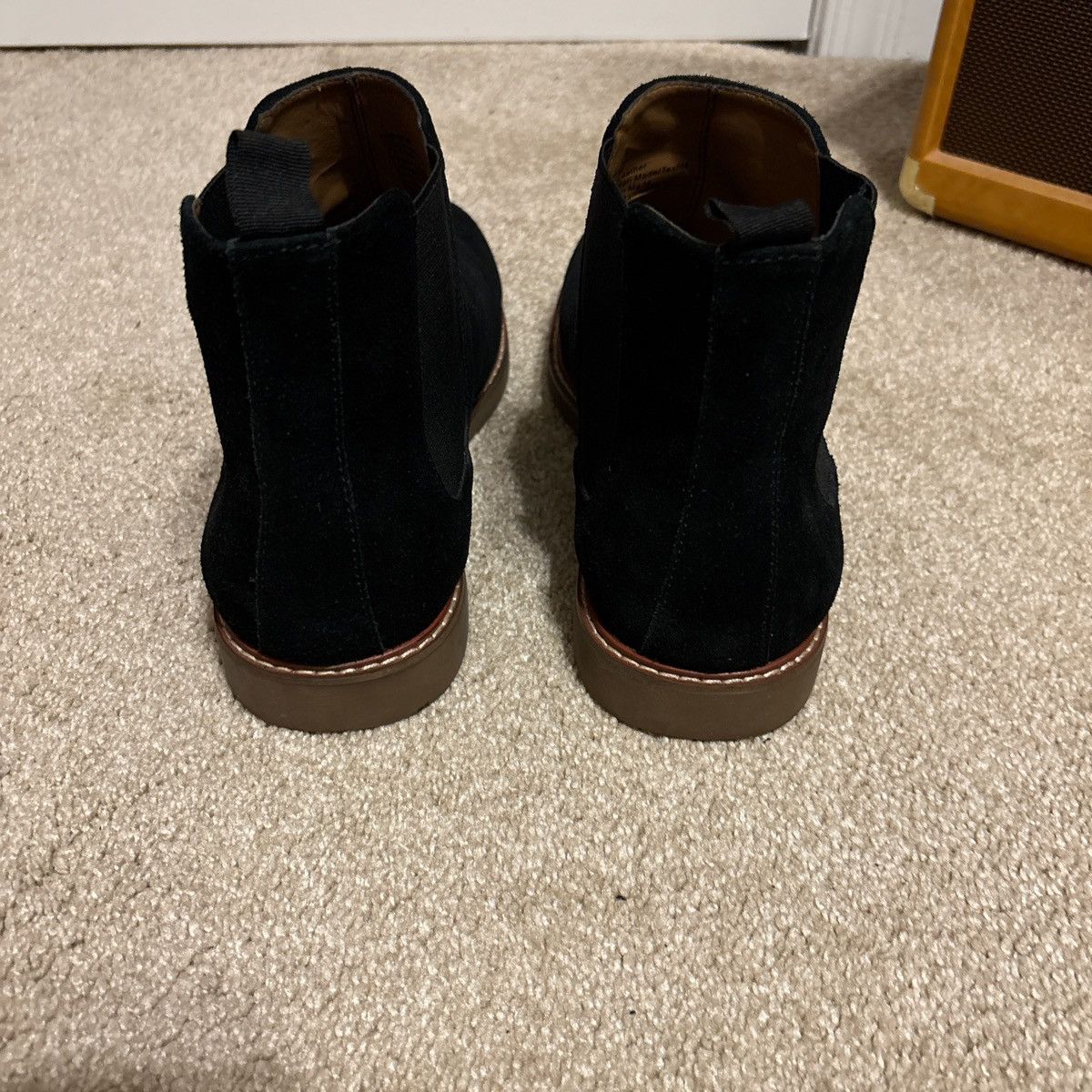 Steve Madden Black suede Chelsea boots Size US 10.5 / EU 43-44 - 4 Thumbnail