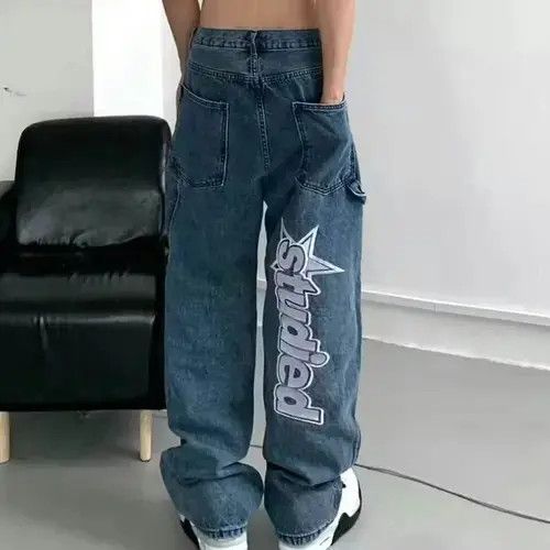 Jean Denim oversize style 90s jeans Size US 30 / EU 46 - 3 Thumbnail