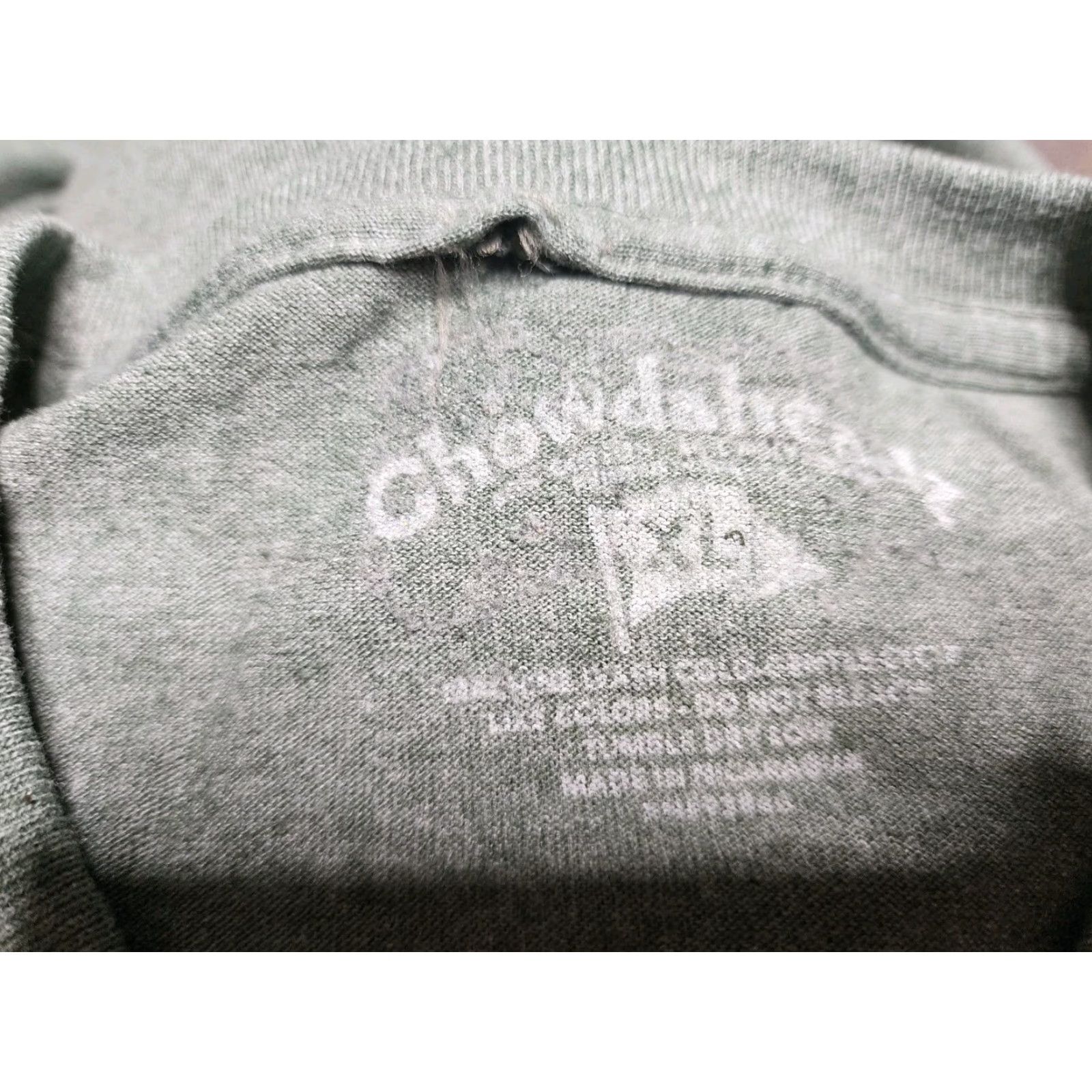 Vintage Vintage Chowdaheadz Mens XL Fenway Park Baseball T-Shirt Red Sox Green Cotton Short Sleeve Size US XL / EU 56 / 4 - 4 Thumbnail