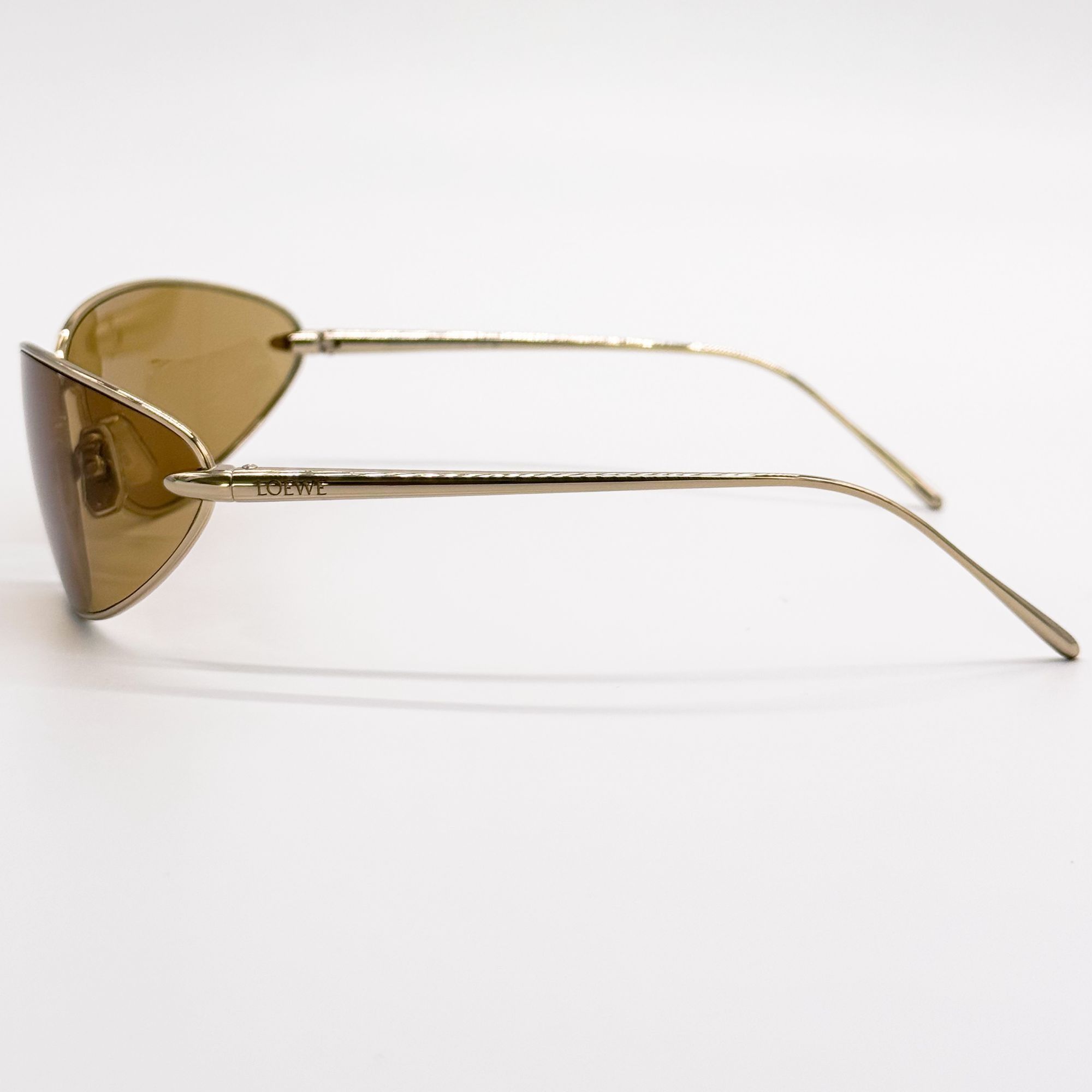 Loewe NEW LOEWE SUNGLASSES LW40164U 32E GOLD UNISEX EYEWEAR LOEWE Size ONE SIZE - 6 Thumbnail
